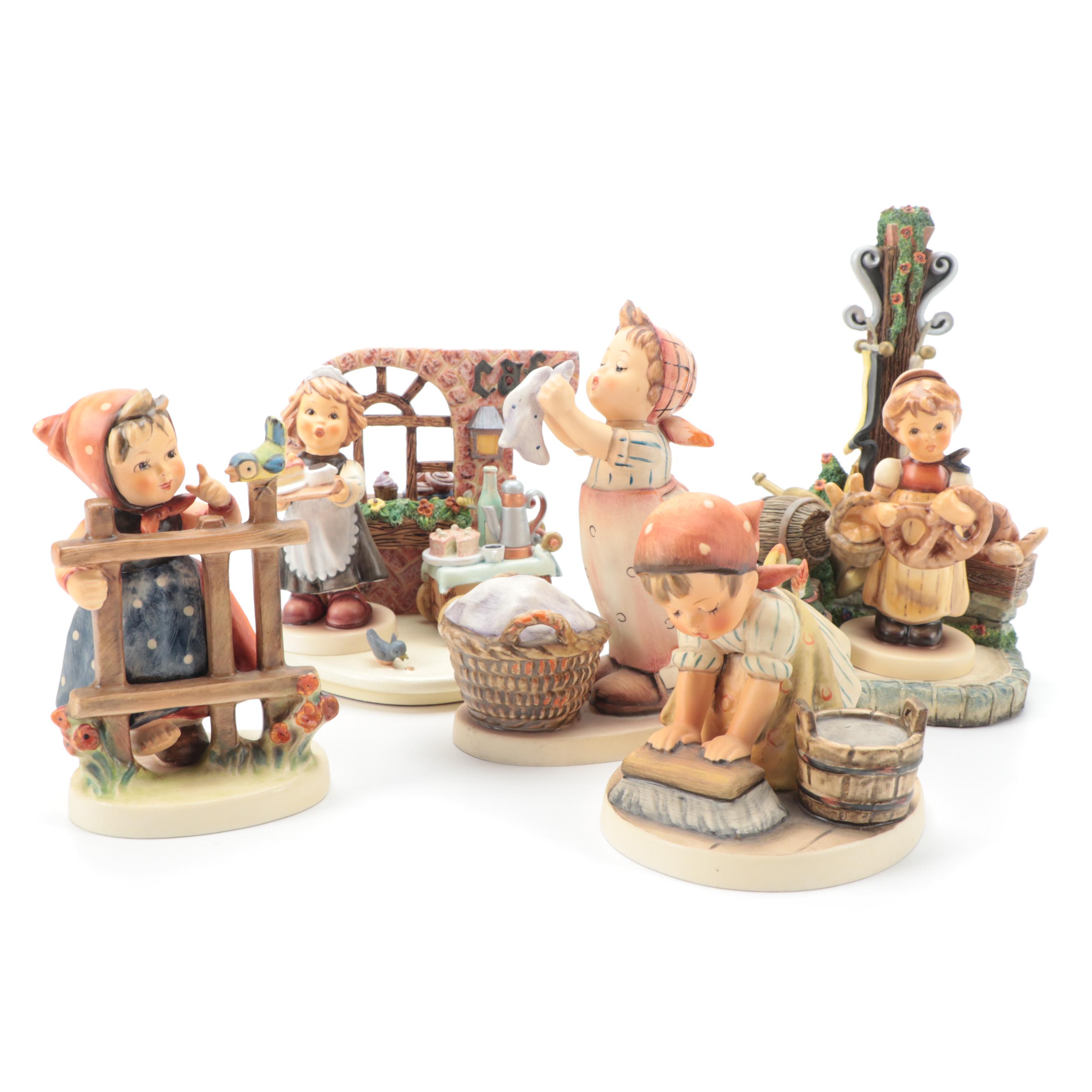 Goebel Hummel Porcelain Hummelscapes "Oktoberfest" and "Strudel Haus" and More