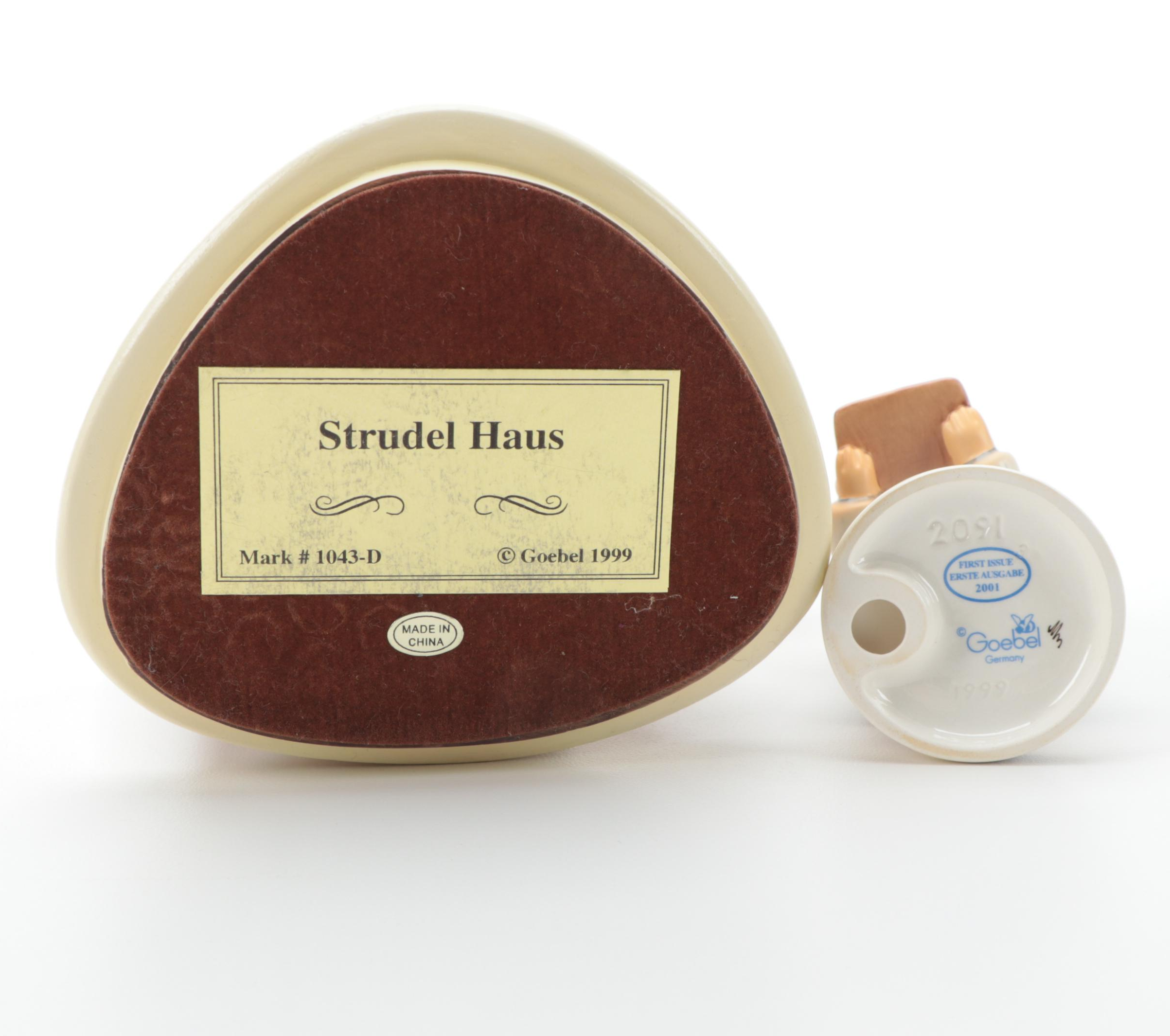 Goebel Hummel Porcelain Hummelscapes "Oktoberfest" and "Strudel Haus" and More