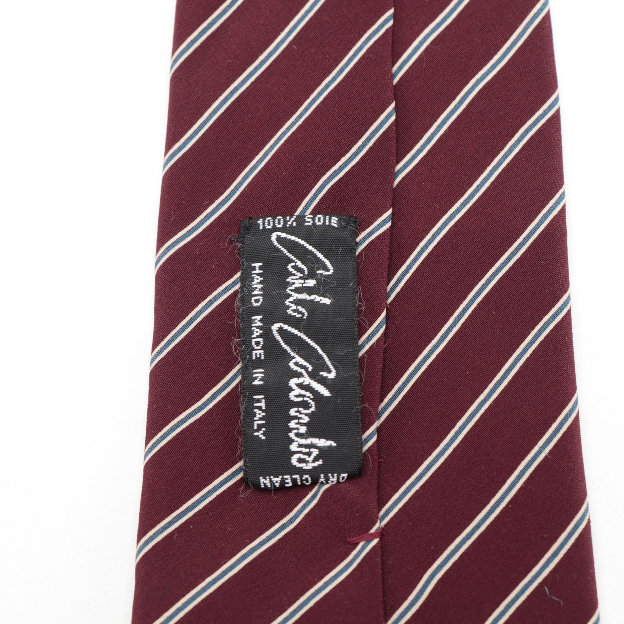 Horchow Collection, Carlo Colombo, and Other Neckties Including Silk