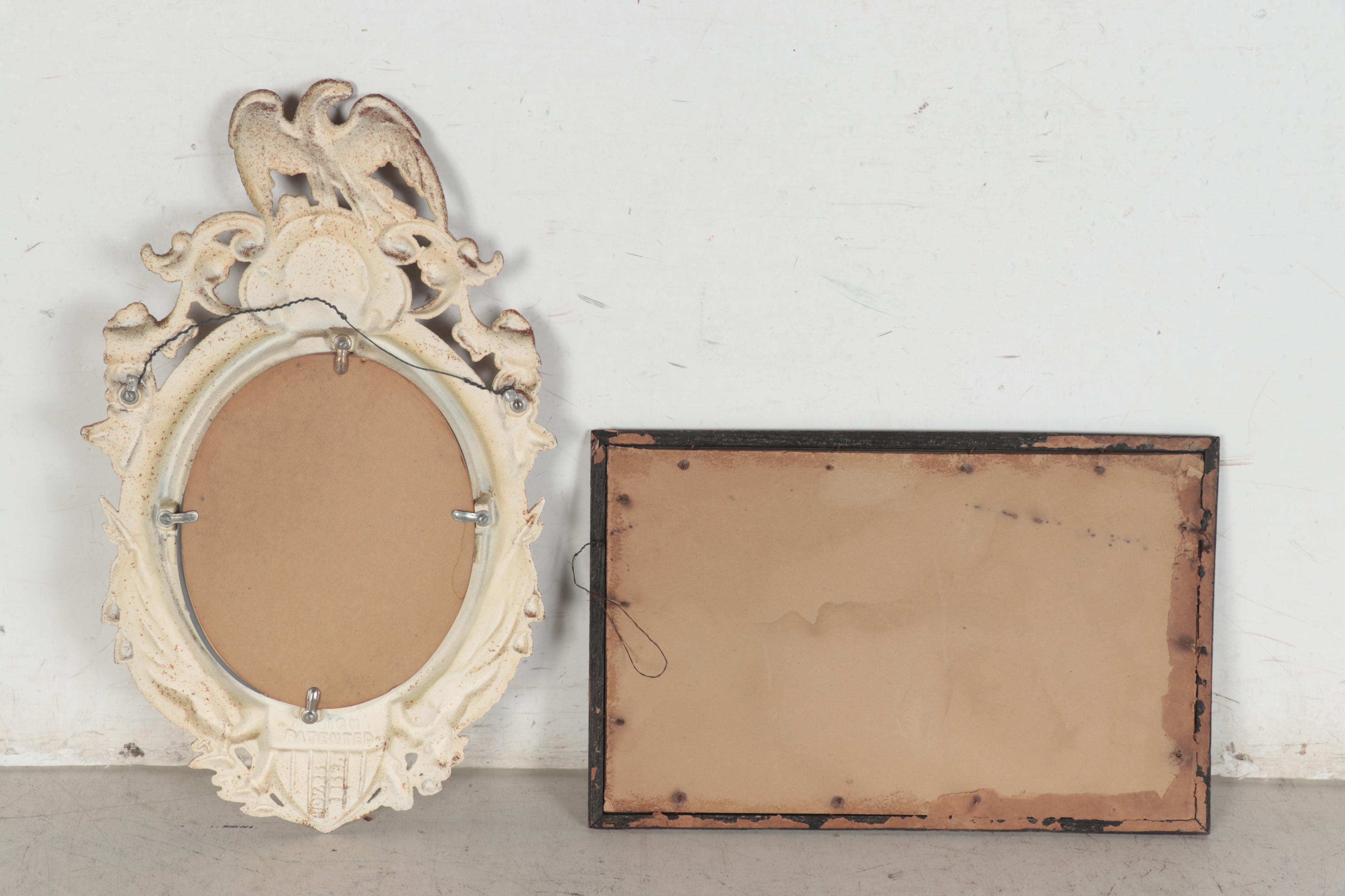 Engraving of Lieut. General Sir Ralph Abercrombie with Mirror and Pipe