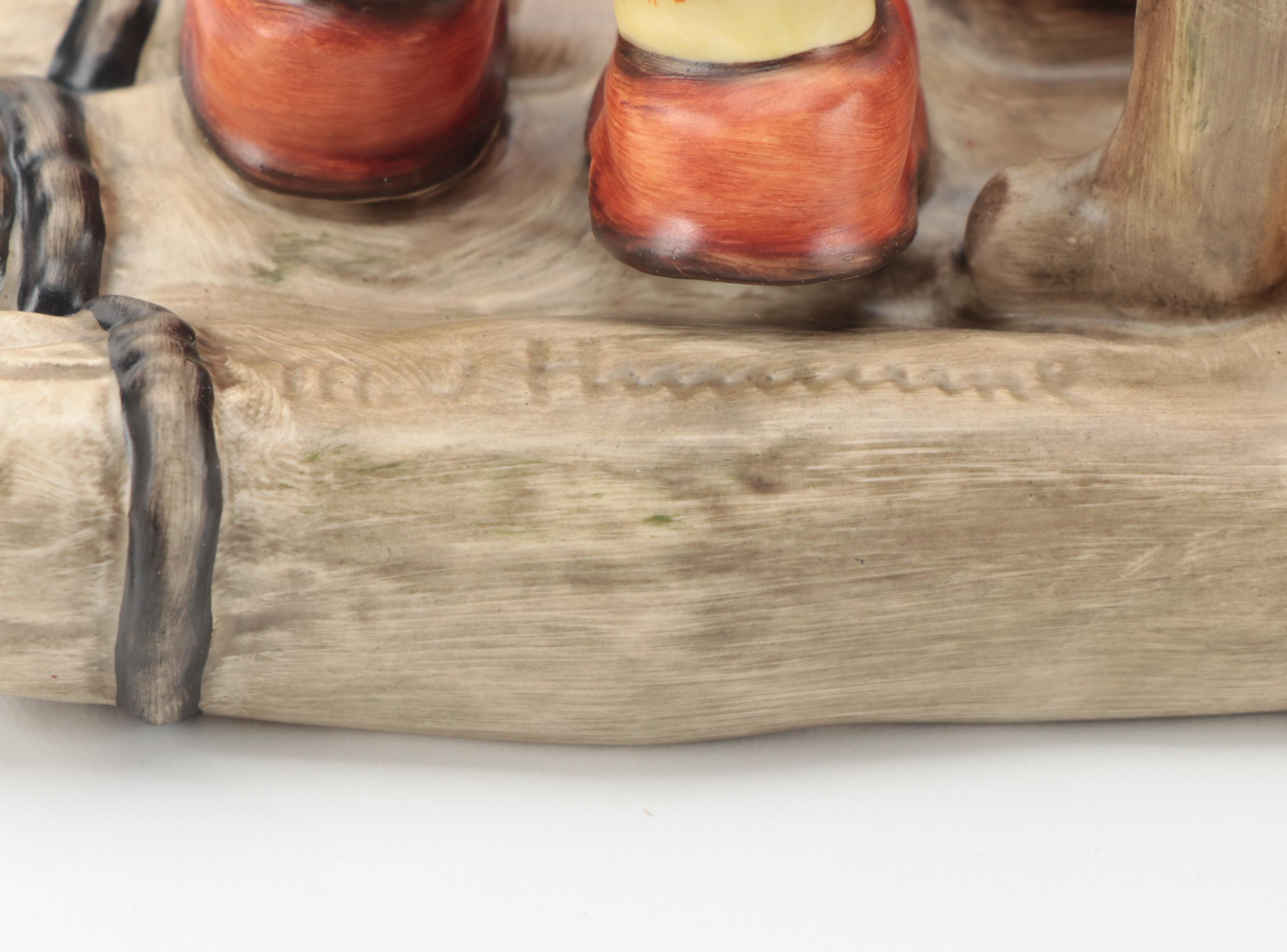 Goebel Hummel Porcelain Figurines Including "American Spirit" and "Scooter Time"