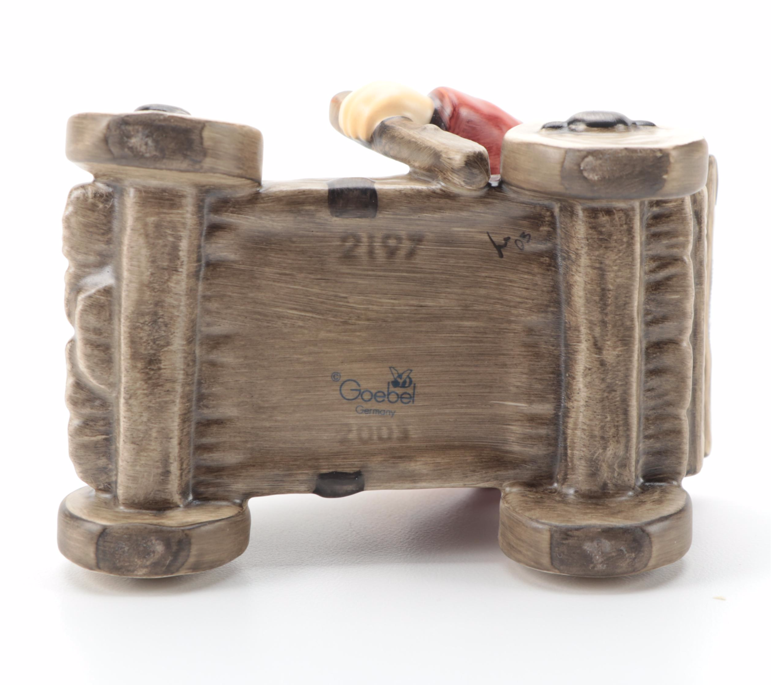 Goebel Hummel Porcelain Figurines Including "American Spirit" and "Scooter Time"