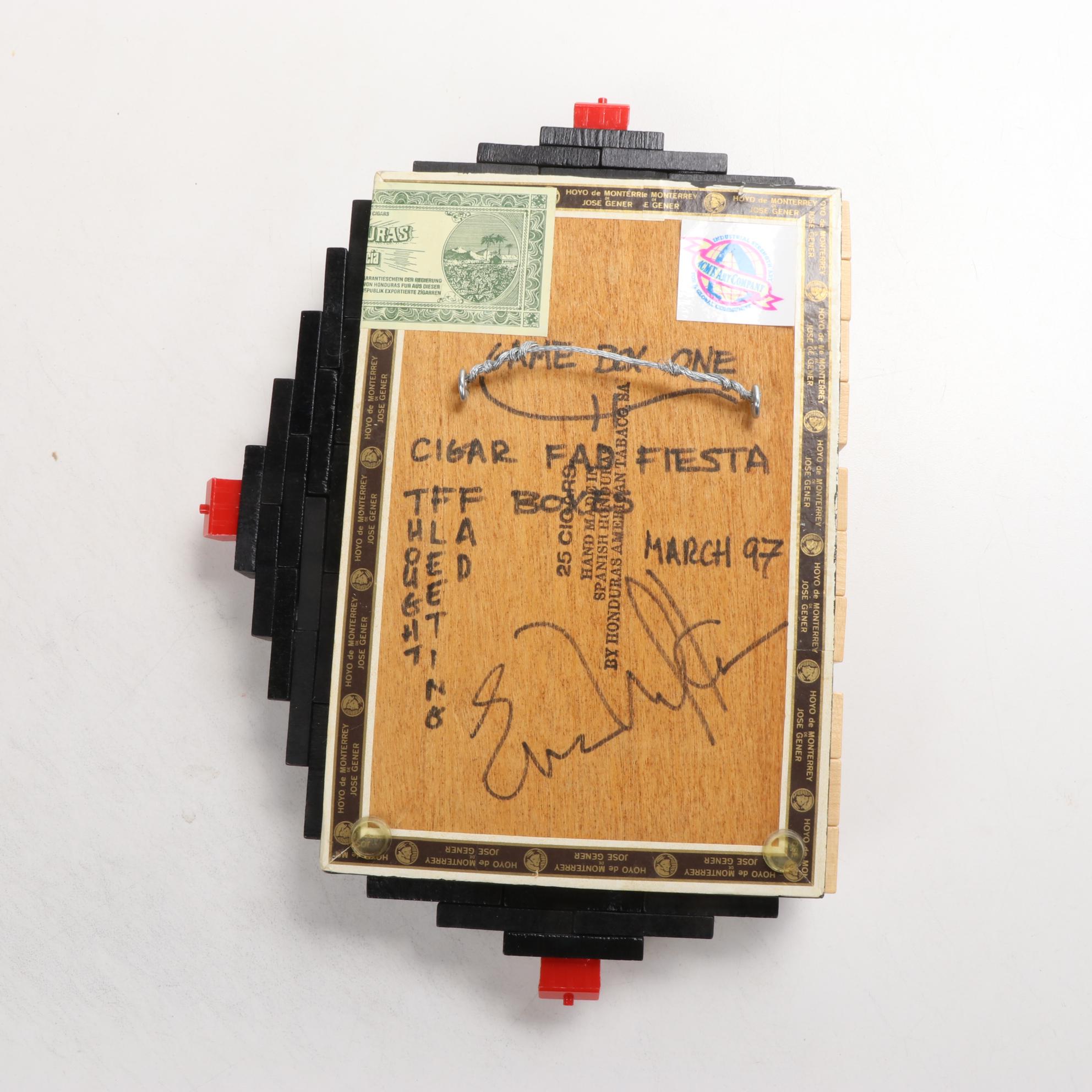 Eric Lubkeman Mixed Media Composition "Game Box One," 1997