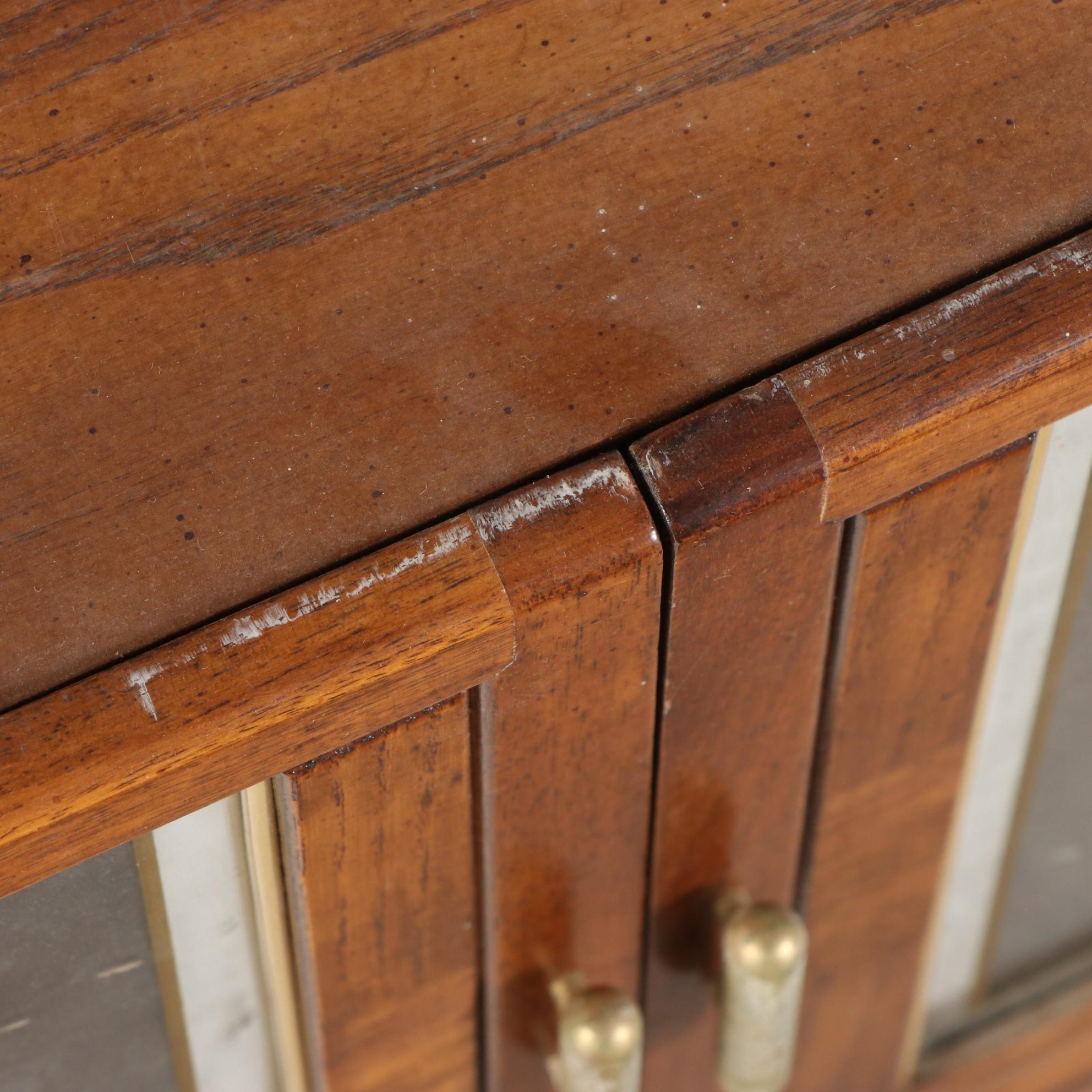 Oak Tabletop Jewelry Armoire, Late 20th Century