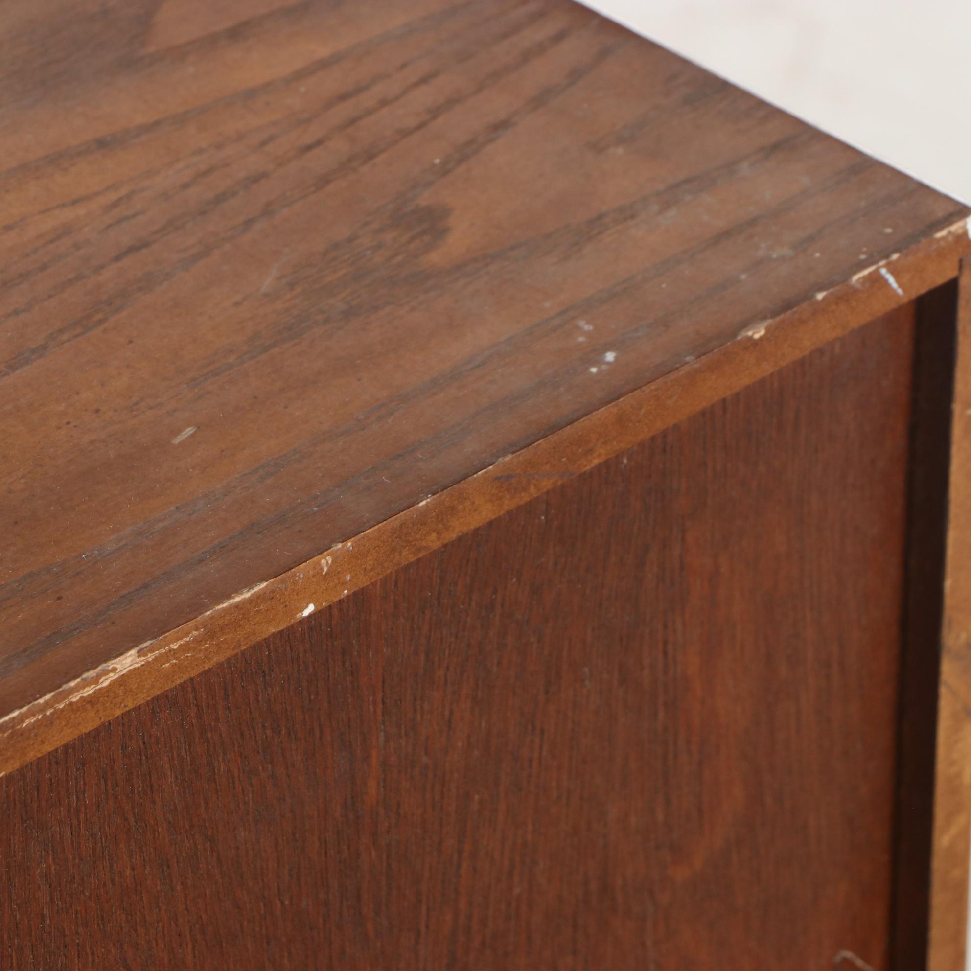 Oak Tabletop Jewelry Armoire, Late 20th Century