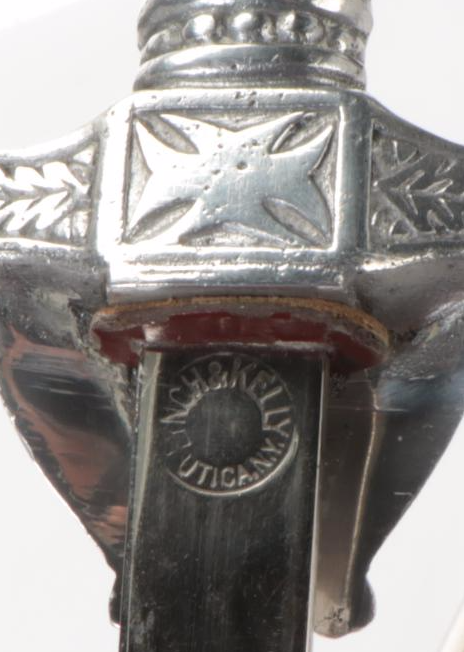 Ceremonial Knights of Columbus Dress Swords in Scabbards