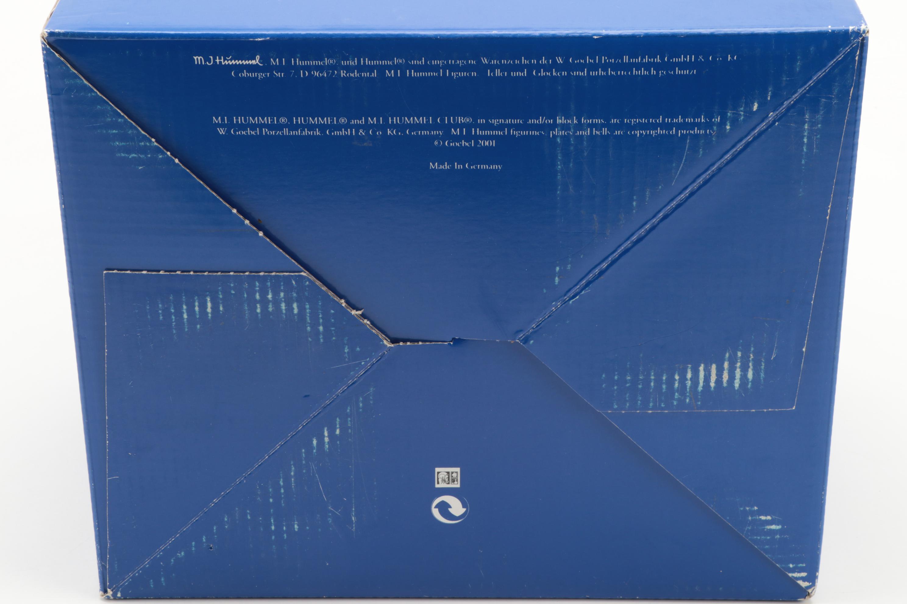 Goebel Hummel Moments in Time "Soap Box Derby" Porcelain Figurine, 2002