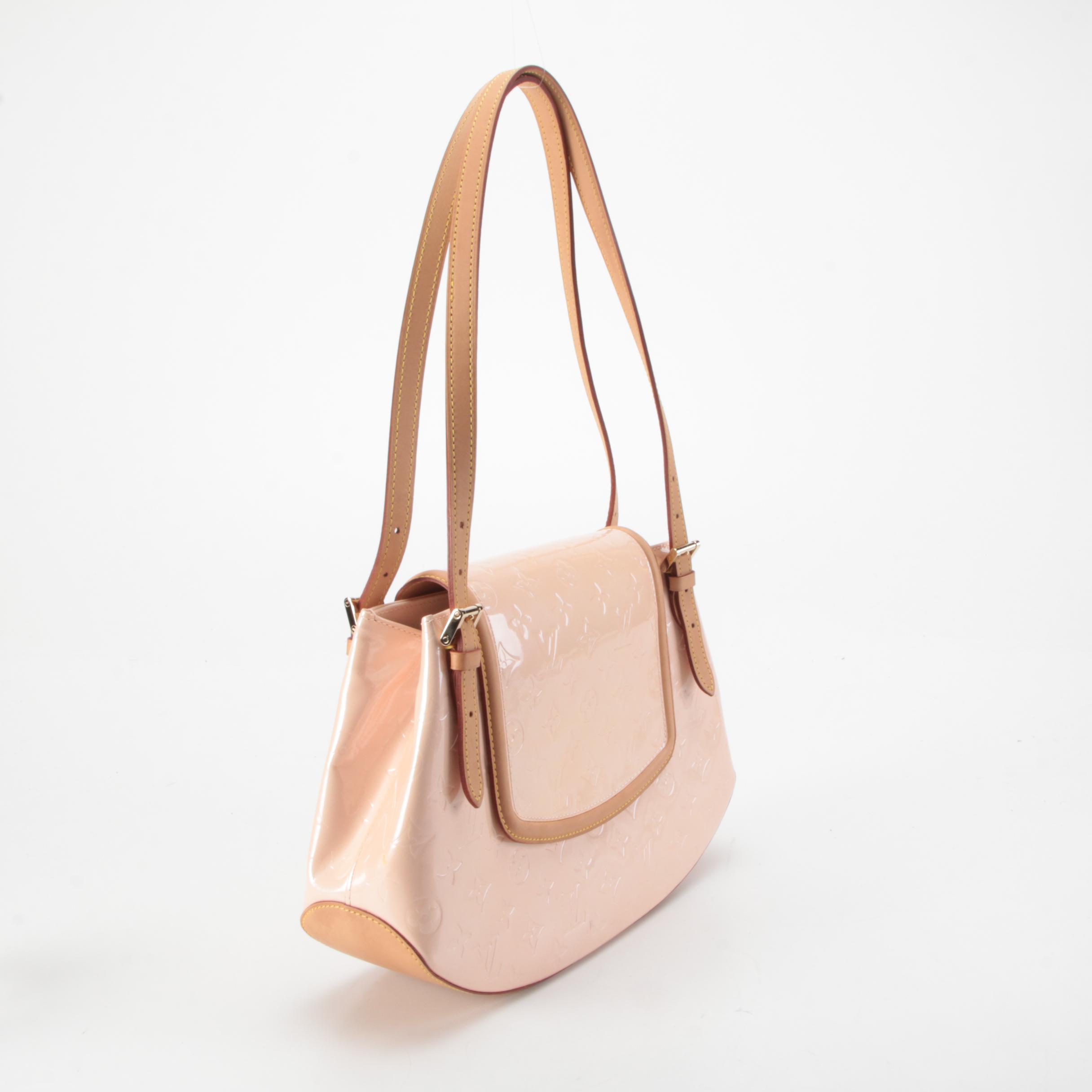 Louis Vuitton Biscayne Bay GM Shoulder Bag in Marshmallow Monogram Vernis