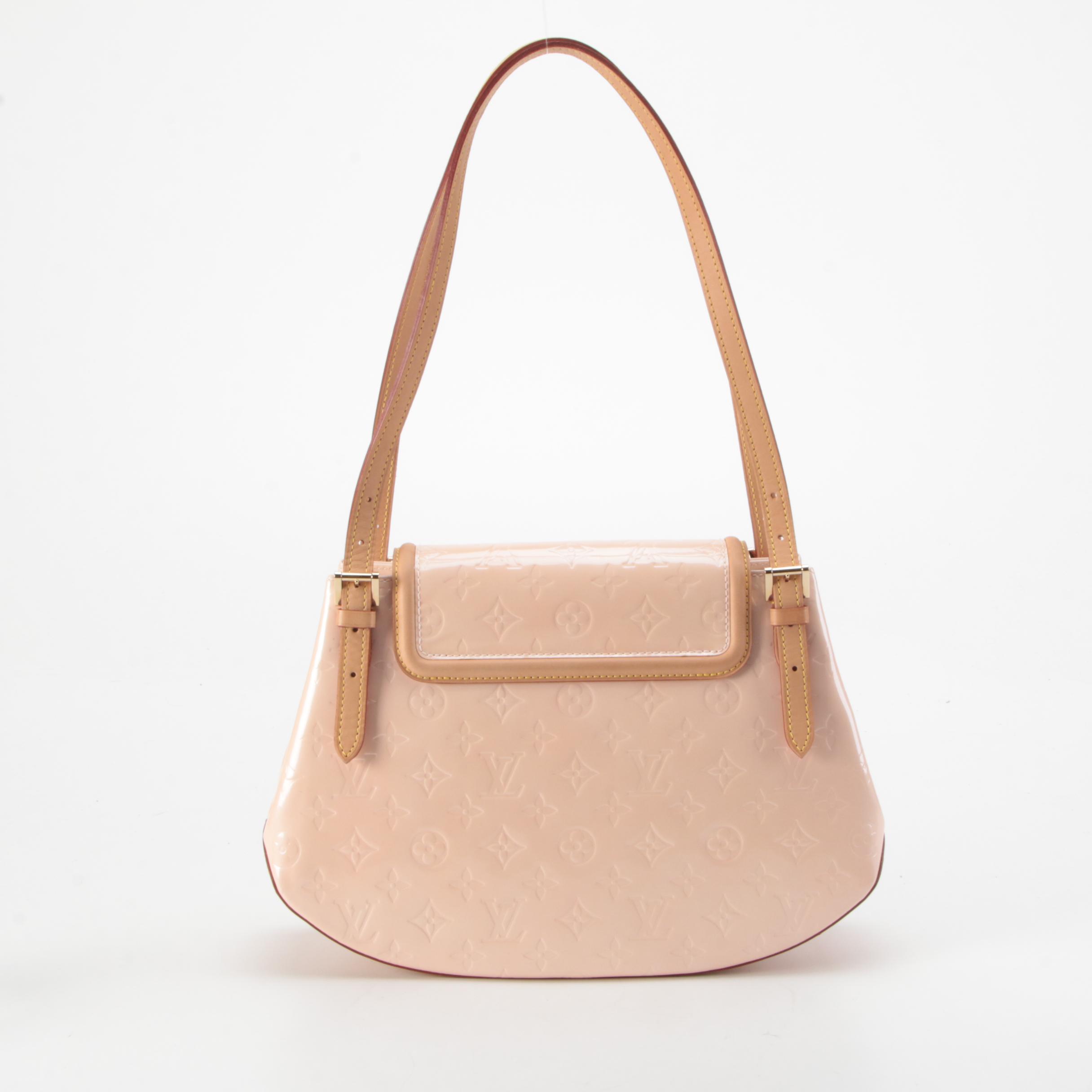 Louis Vuitton Biscayne Bay GM Shoulder Bag in Marshmallow Monogram Vernis