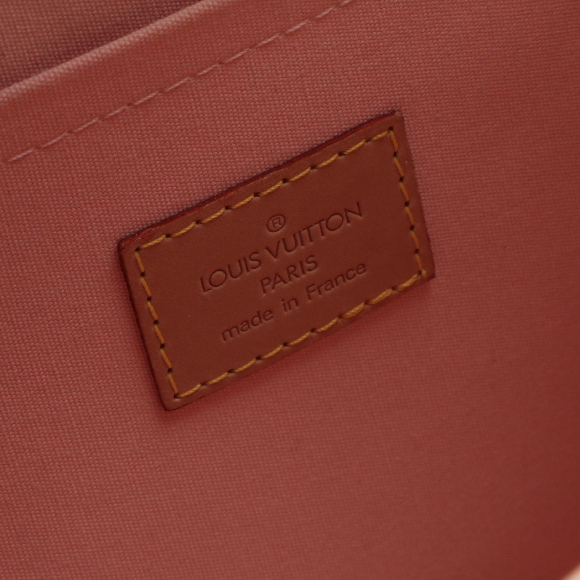 Louis Vuitton Biscayne Bay GM Shoulder Bag in Marshmallow Monogram Vernis