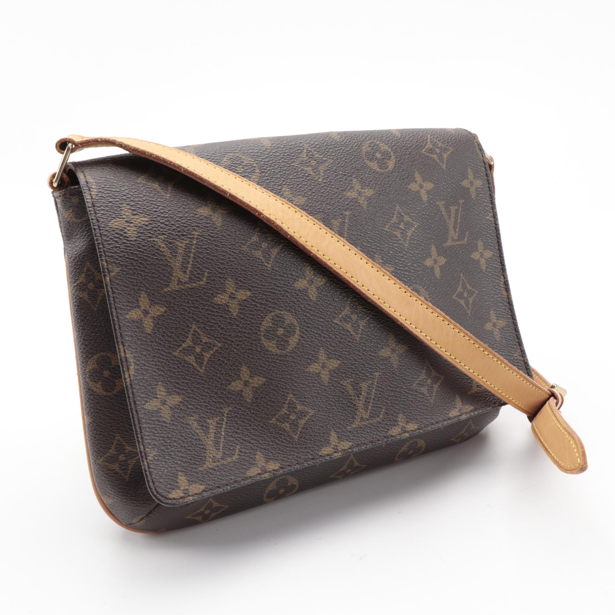 Louis Vuitton Musette Tango Flap Bag in Monogram Canvas