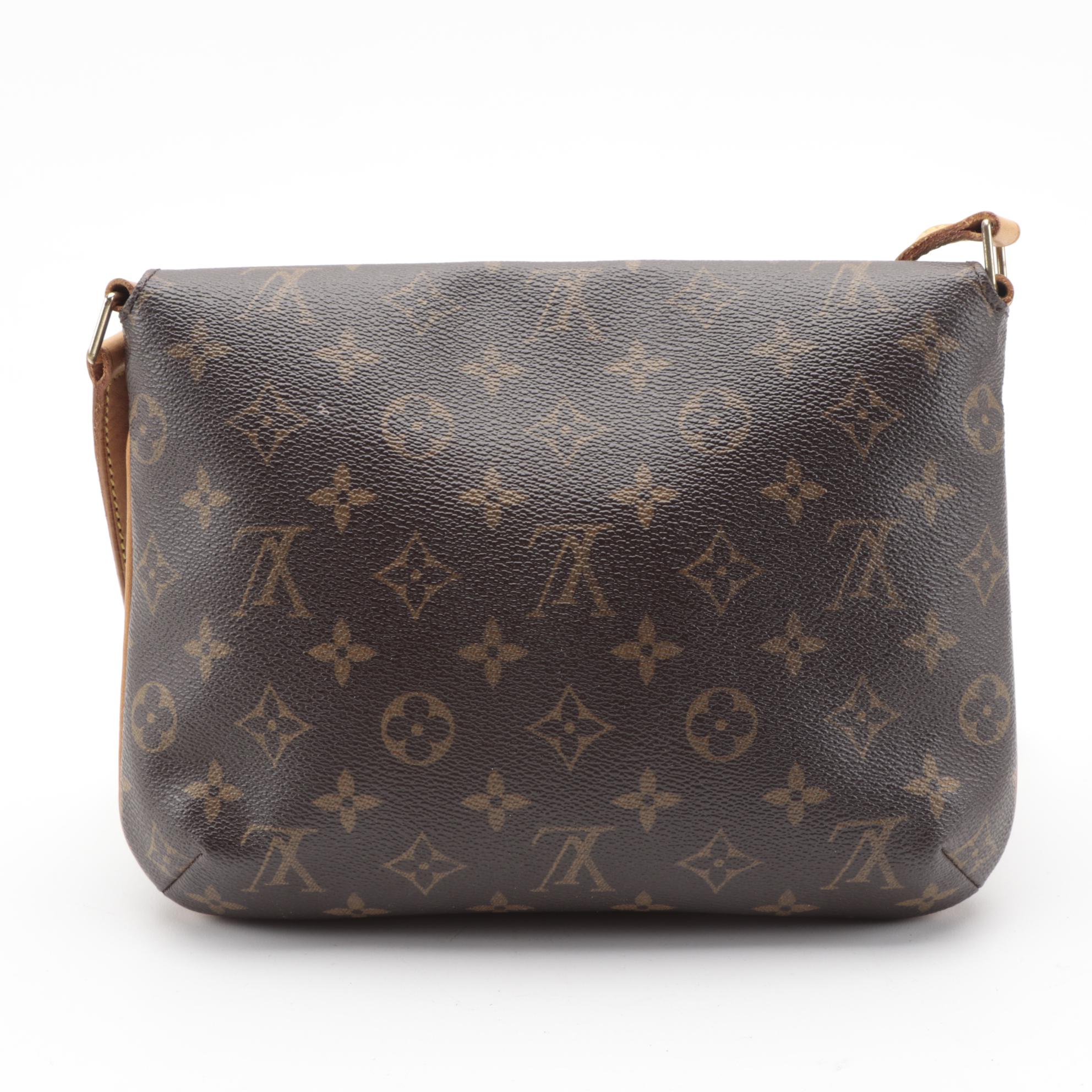 Louis Vuitton Musette Tango Flap Bag in Monogram Canvas