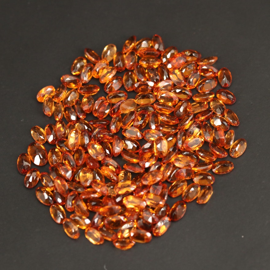 Loose 48.19 CTW Oval Faceted Garnets