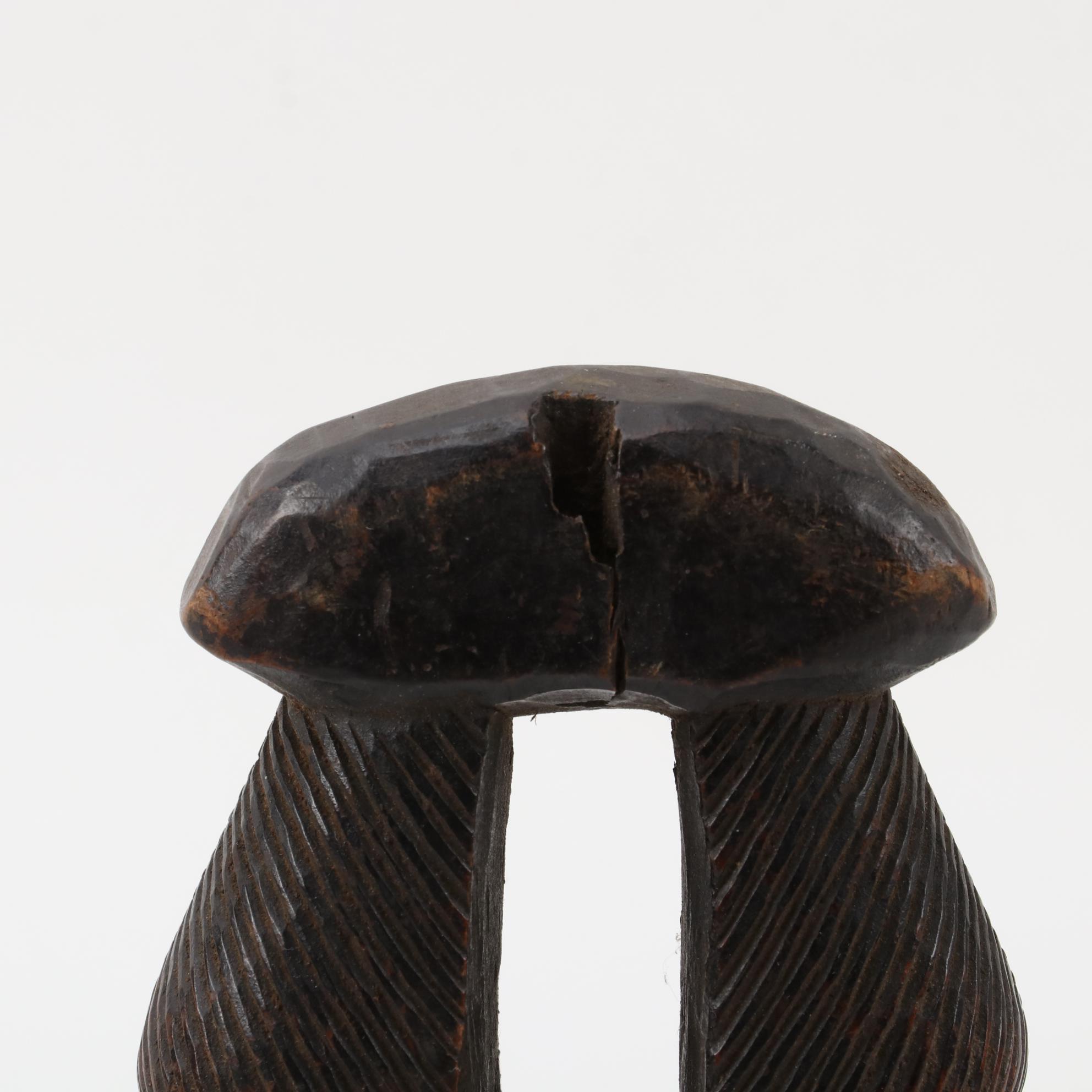 Baule Inspired Heddle Pulley, Asante Style Doll and other Figures, West Africa