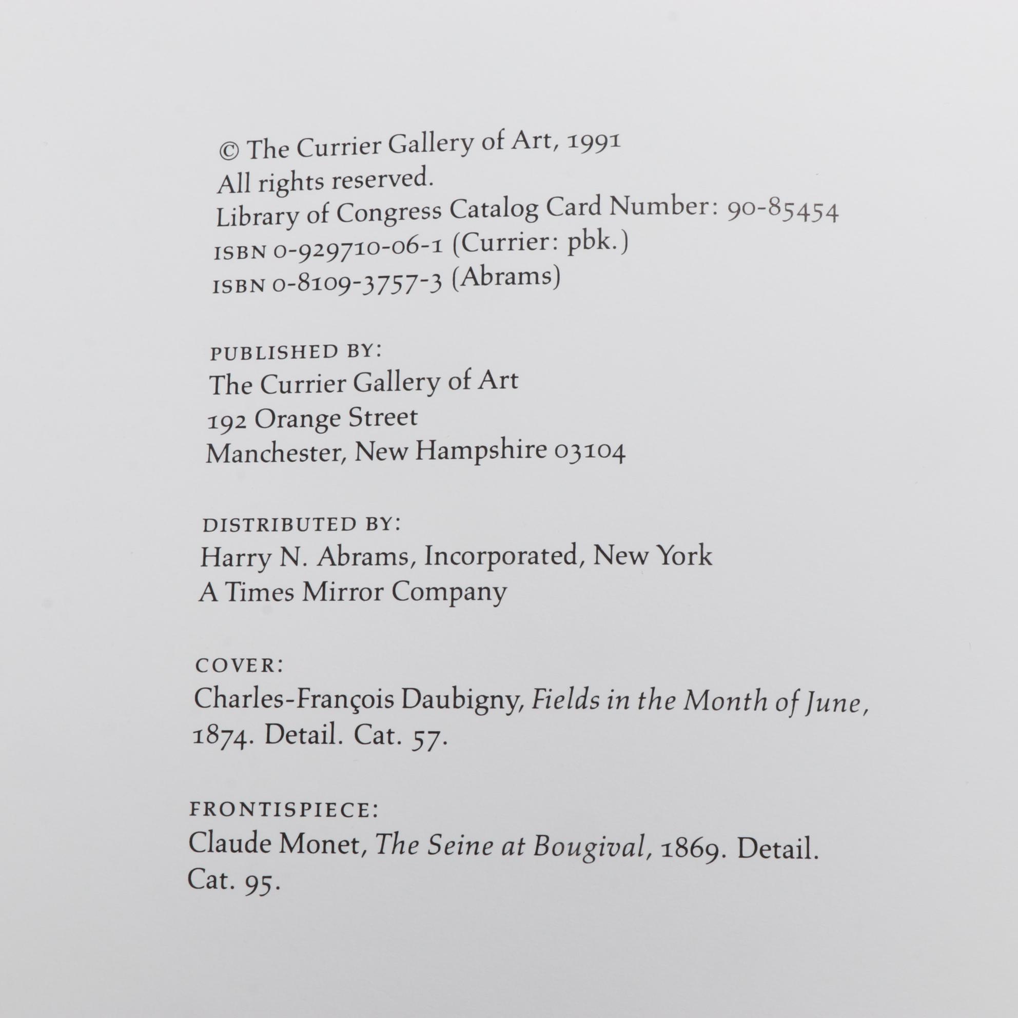 Landscape and Nature Art Books Including "The Hudson River School" by L. Minks