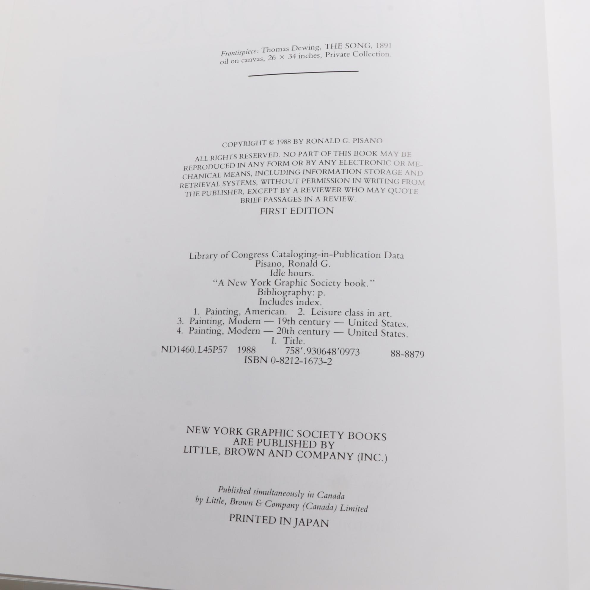 Landscape and Nature Art Books Including "The Hudson River School" by L. Minks