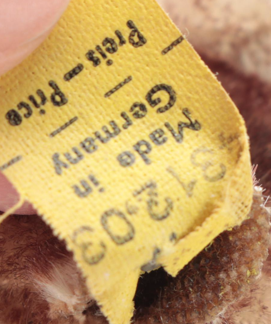 Steiff Stuffed Animals Including Squirrel, Kangaroo, Turtle, and Cosy Teddy