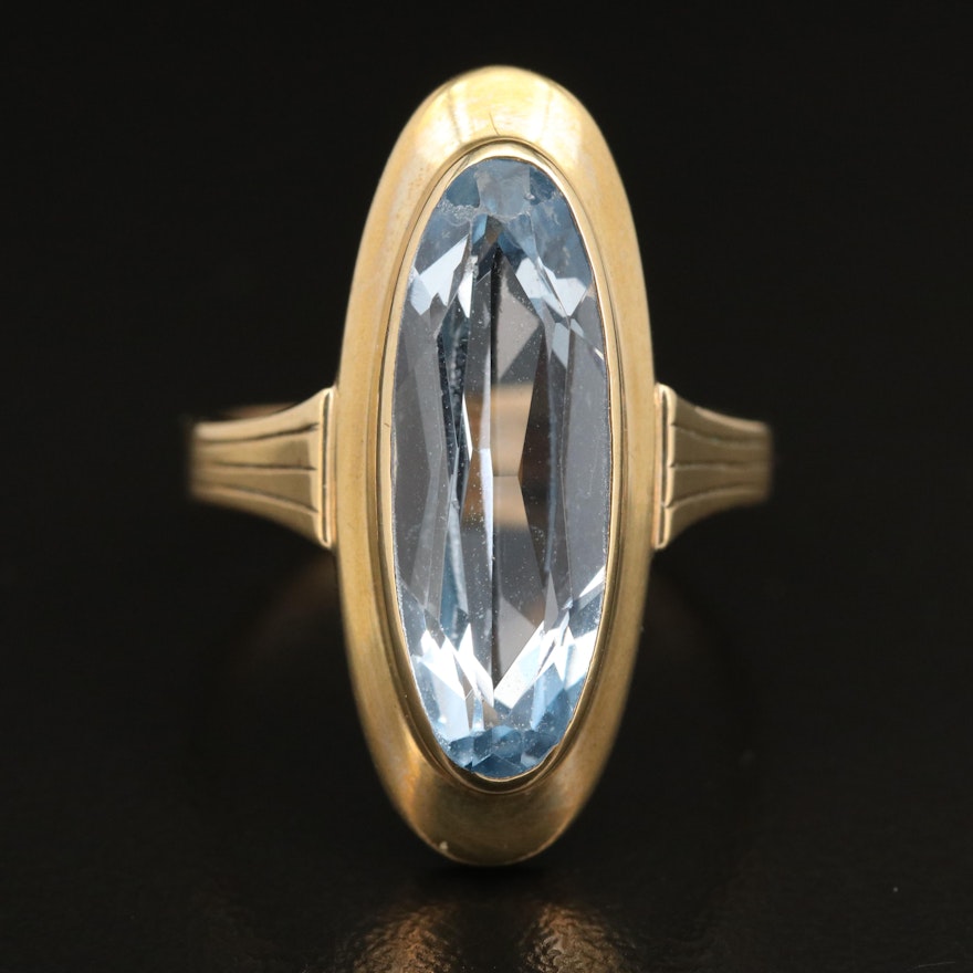 Vintage 8K Spinel Ring