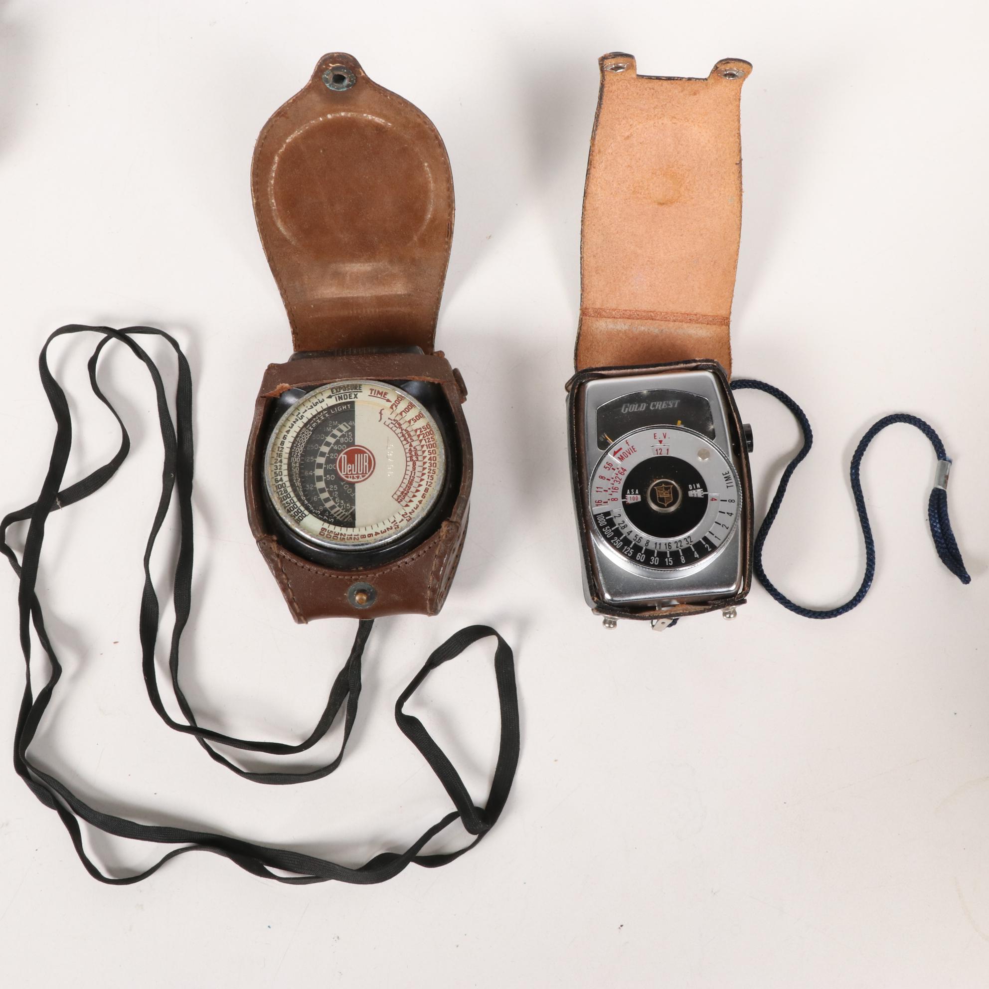 Photography Light Meter Collection, Vintage