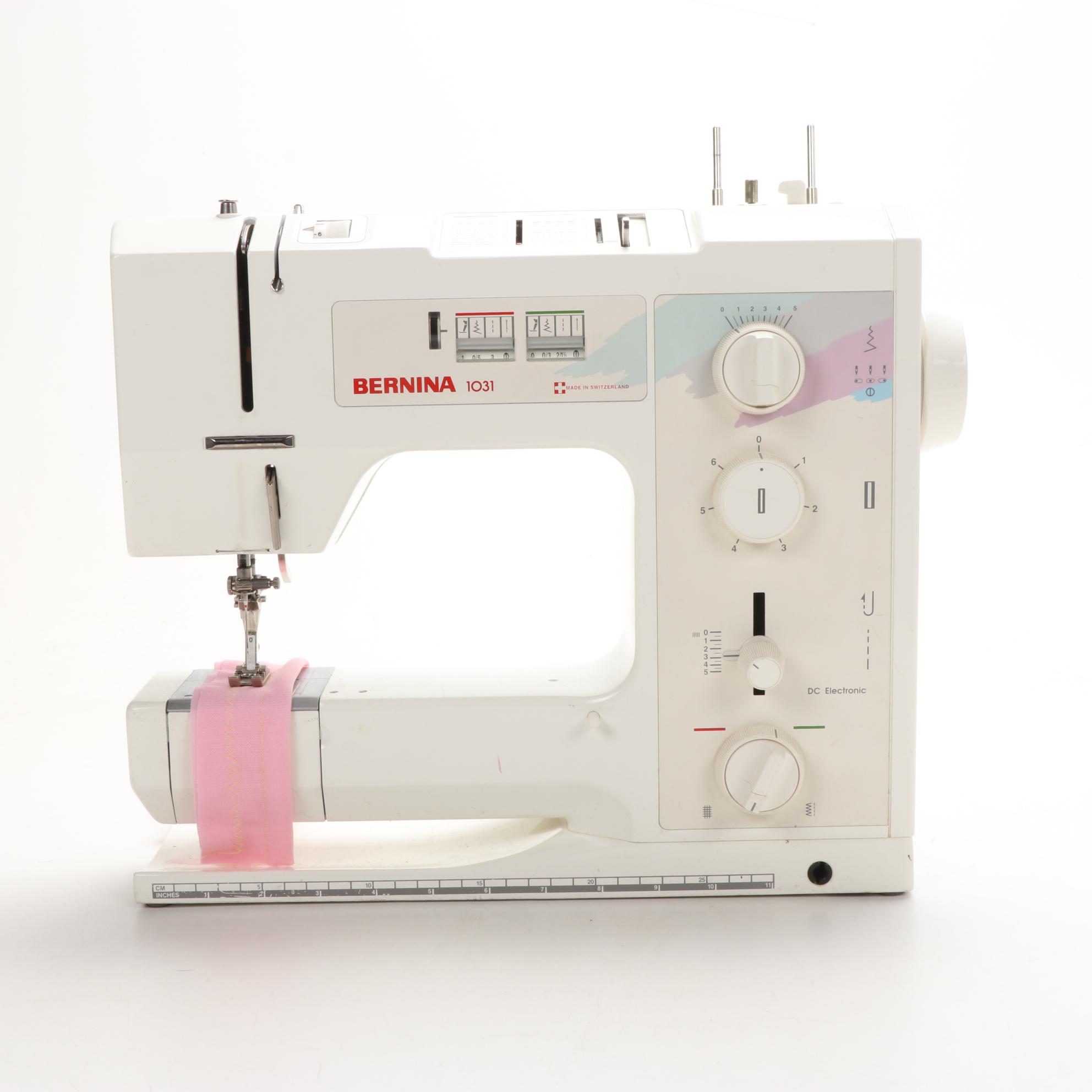 Fritz Gegauf Bernina Swiss Sewing Machine and Foot Petal Control