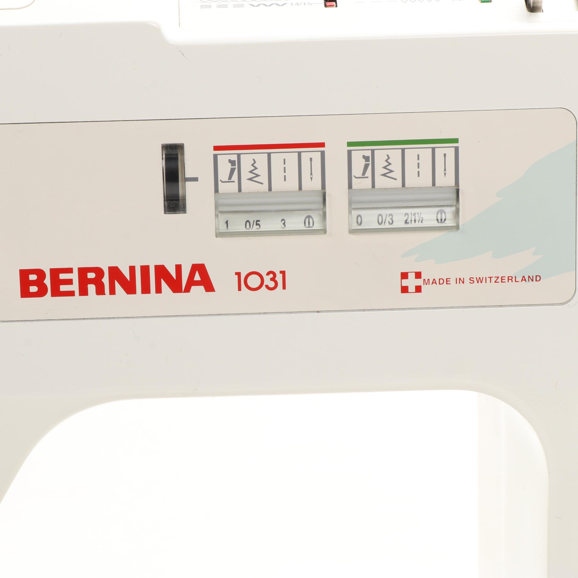 Fritz Gegauf Bernina Swiss Sewing Machine and Foot Petal Control