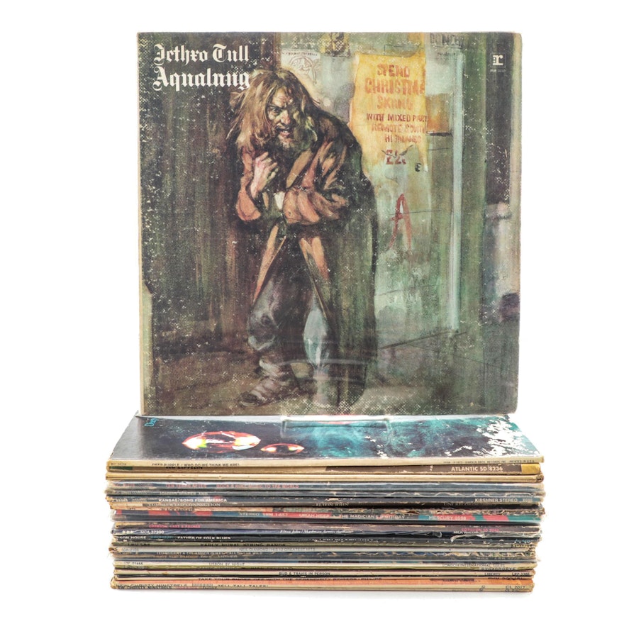 Jethro Tull, Led Zeppelin, Black Sabbath and Other Vinyl Rock Records