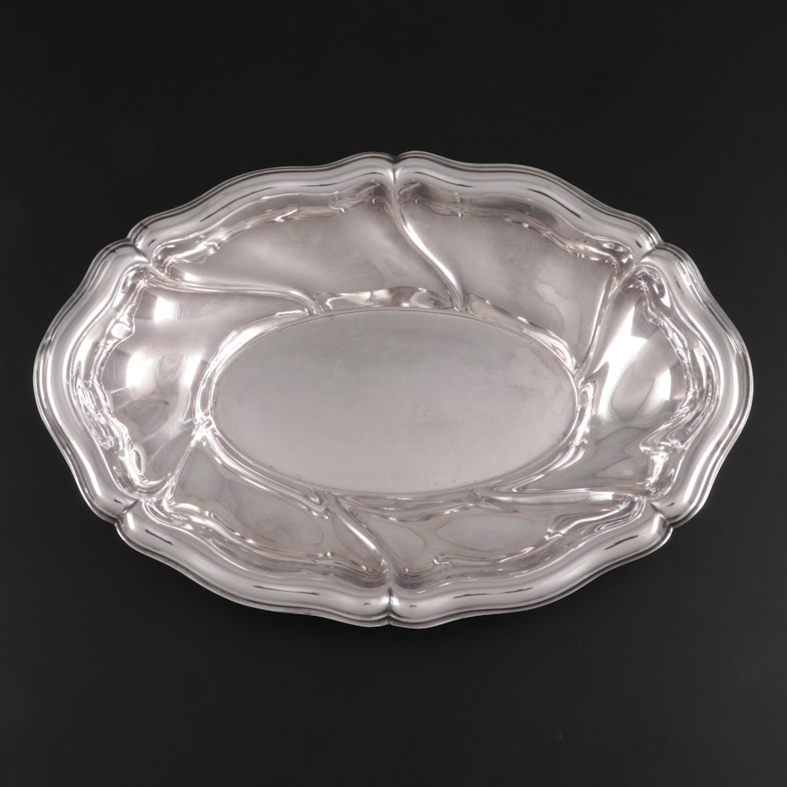 Wilhelm Binder German 835 Silver Centerpiece Bowl, Late 19th/Early 20th Century