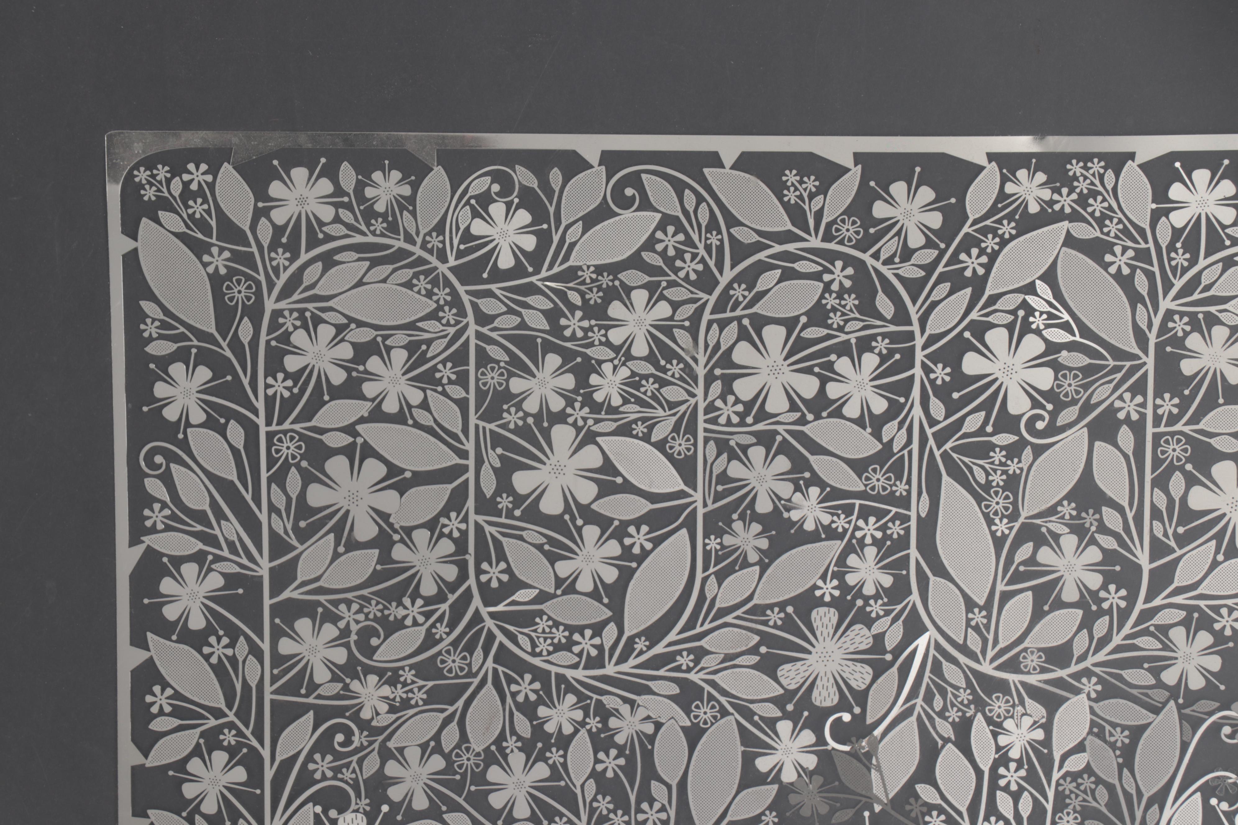 Tord Boontje Etched Stainless Steel Lamp Garland, 21st Century