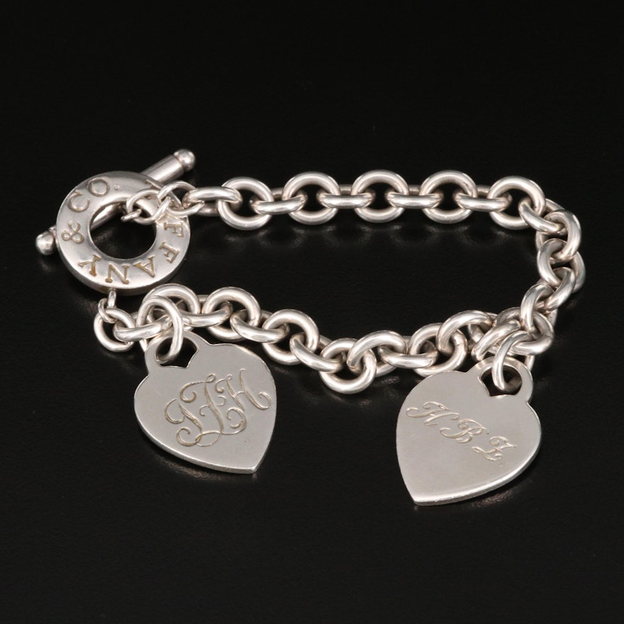 Tiffany & Co. Sterling Silver Charm Bracelet