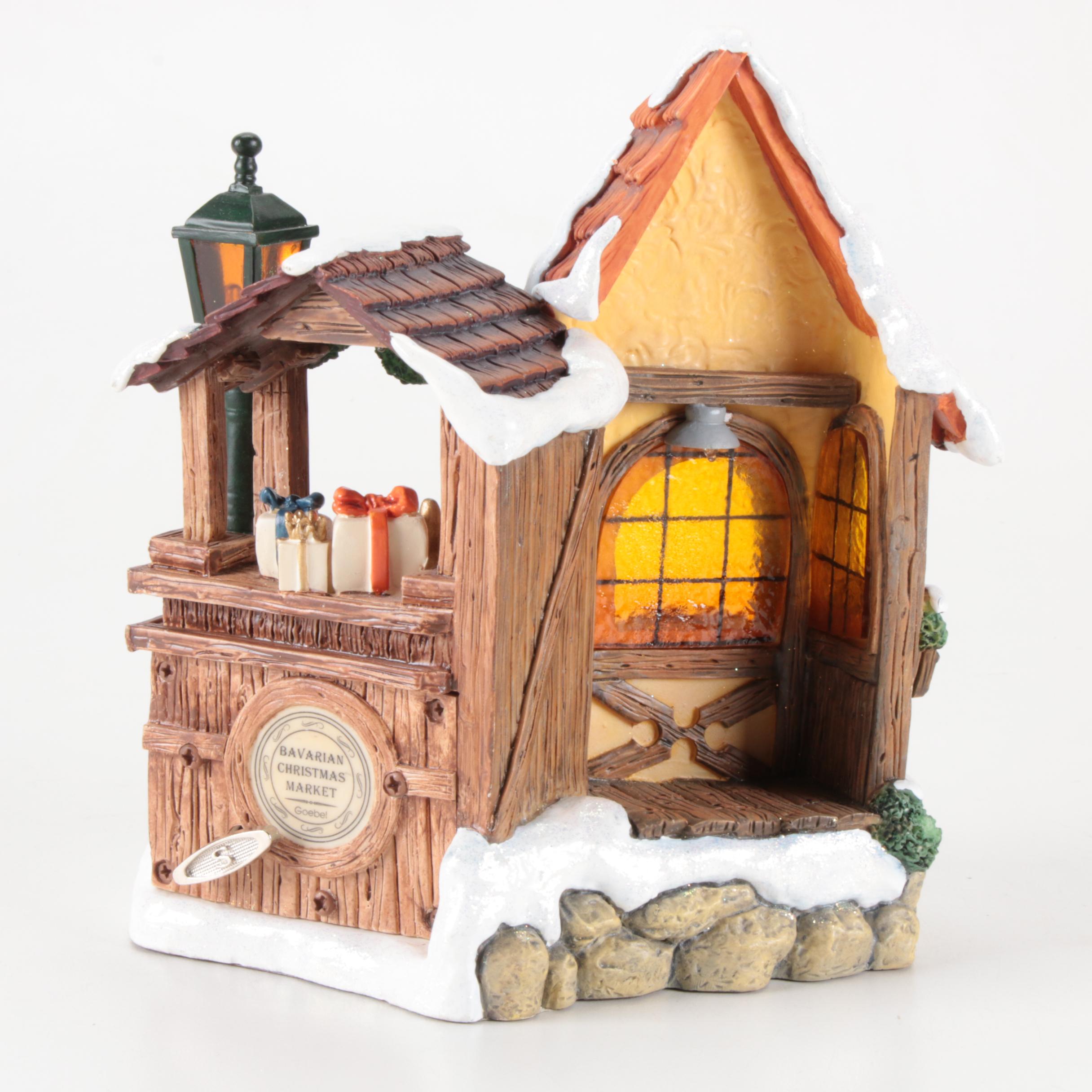 Goebel Hummel "Christmas Time" Hummelscape and Other Porcelain Figurines