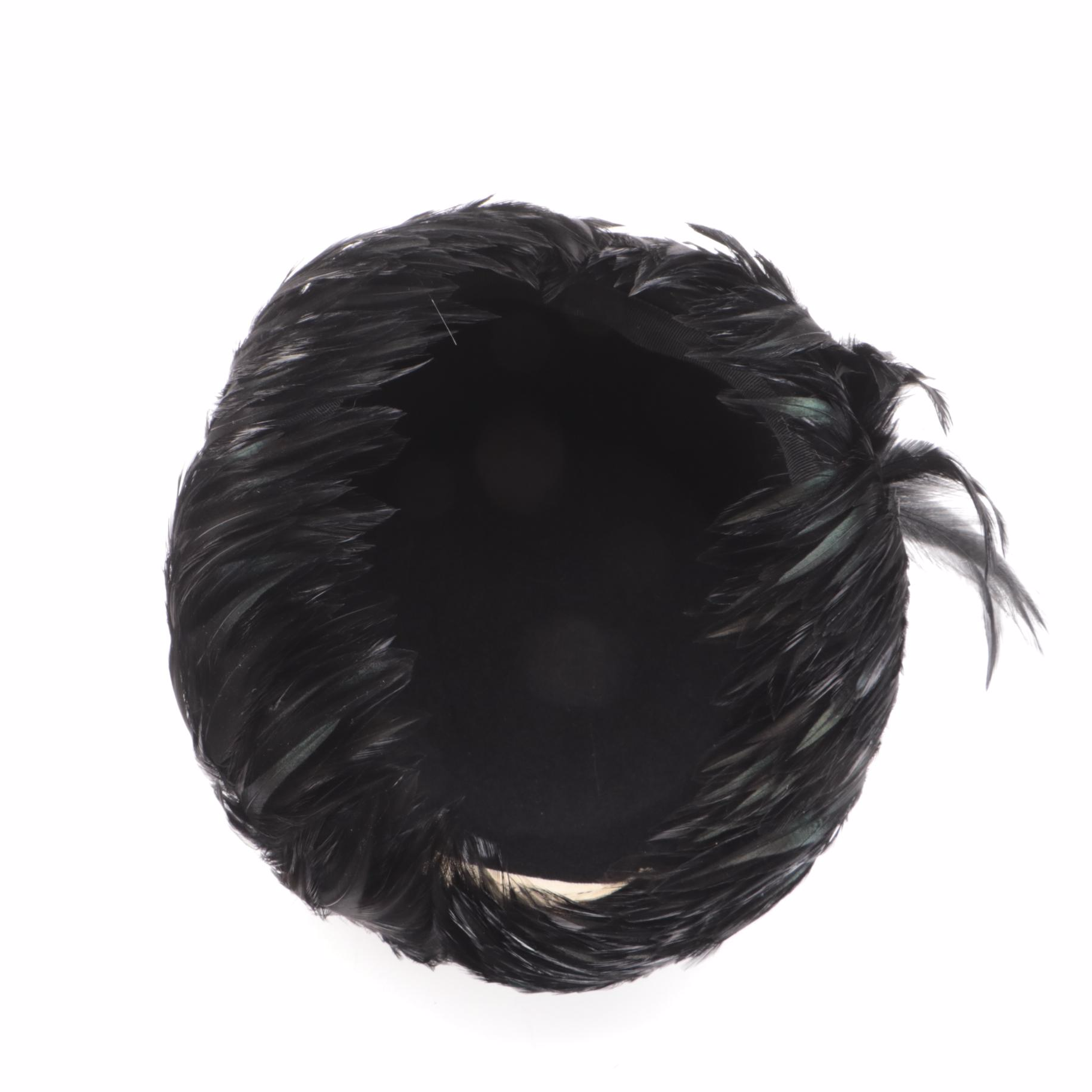 Miller & Rhoads Cayuga Duck and Pheasant Feather Cloche Hats