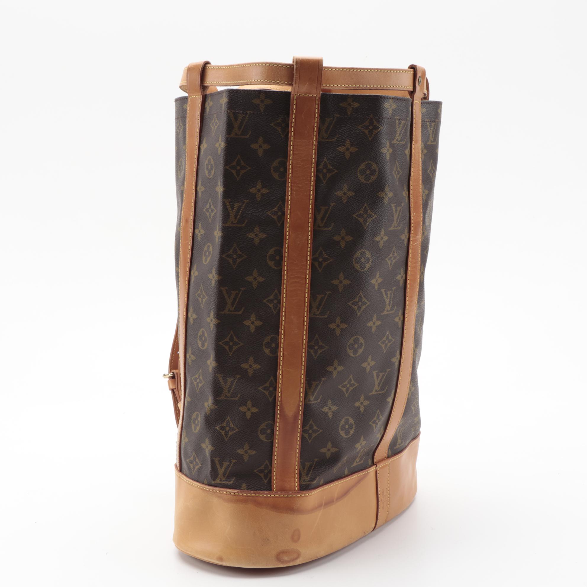 Louis Vuitton Randonnee GM Backpack Bag in Monogram Canvas