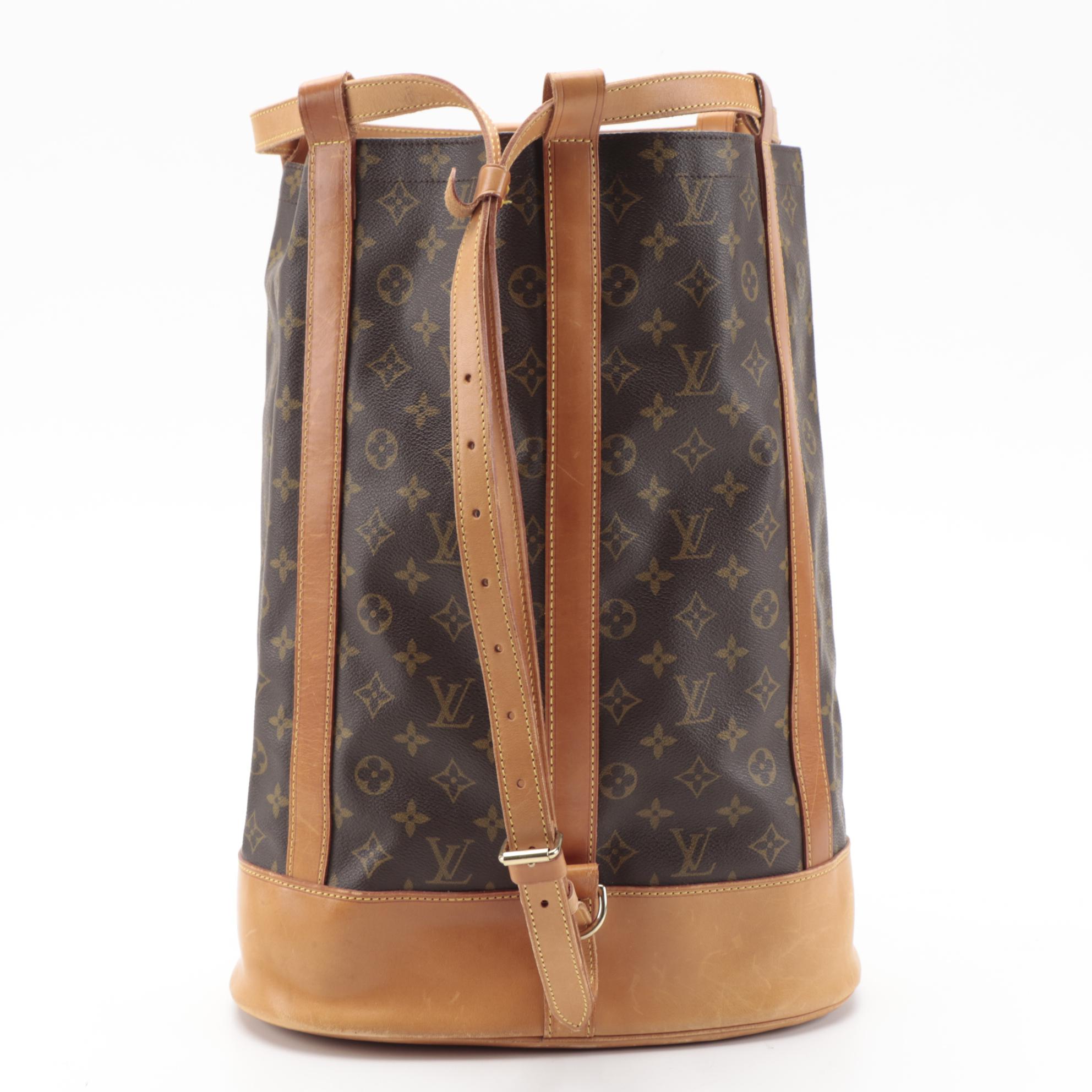 Louis Vuitton Randonnee GM Backpack Bag in Monogram Canvas