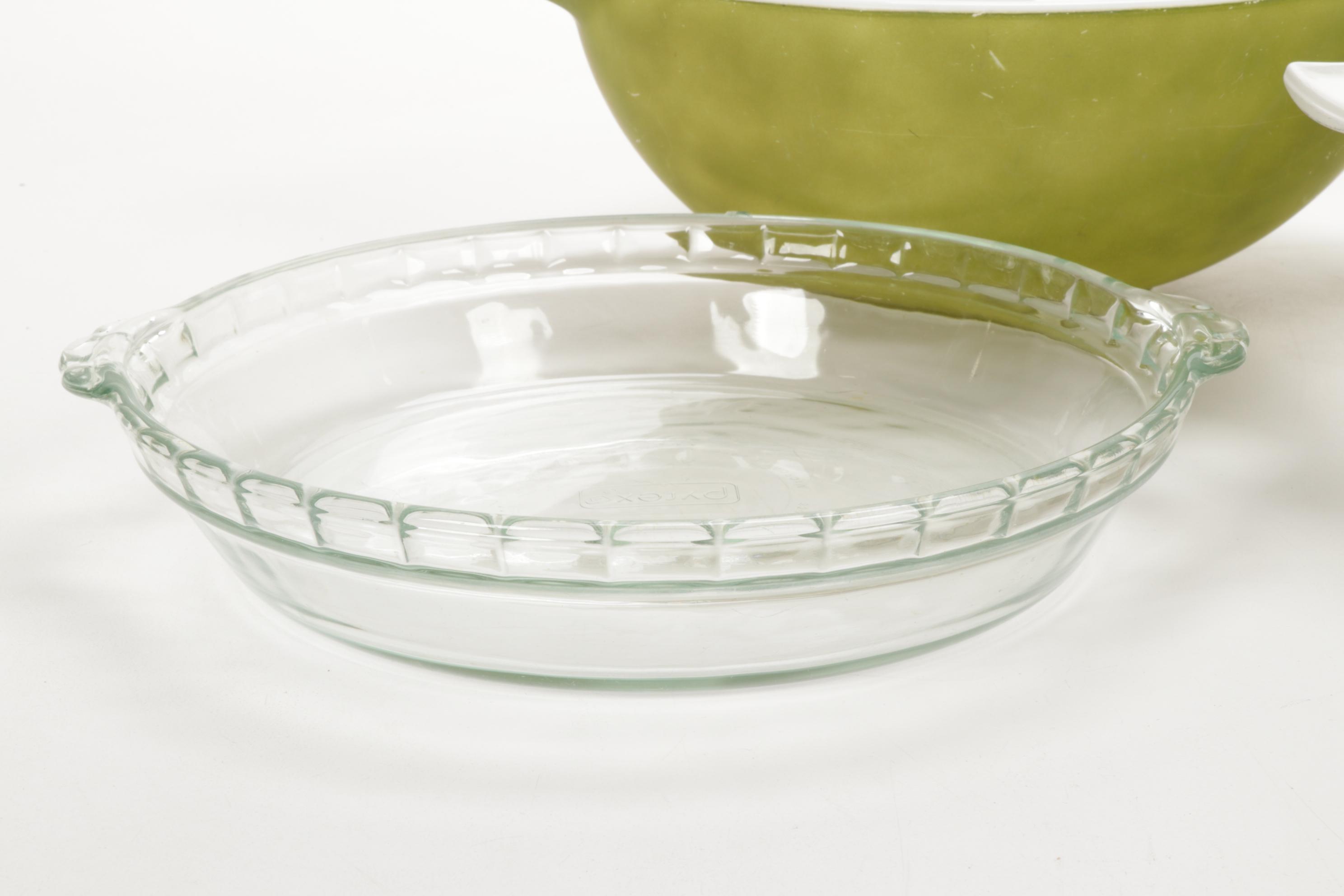 Pyrex Mixing Avocado Handled Bowl, Refrigerator Dishes and Other Kitchenware