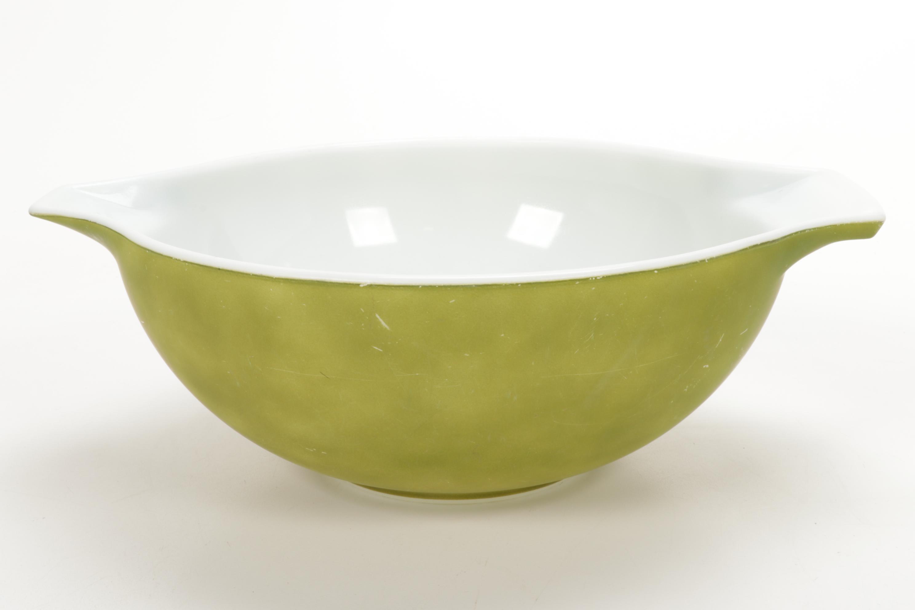 Pyrex Mixing Avocado Handled Bowl, Refrigerator Dishes and Other Kitchenware