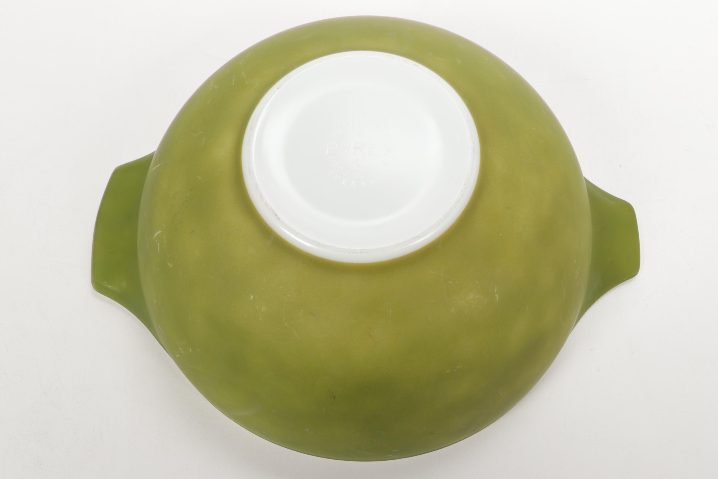 Pyrex Mixing Avocado Handled Bowl, Refrigerator Dishes and Other Kitchenware