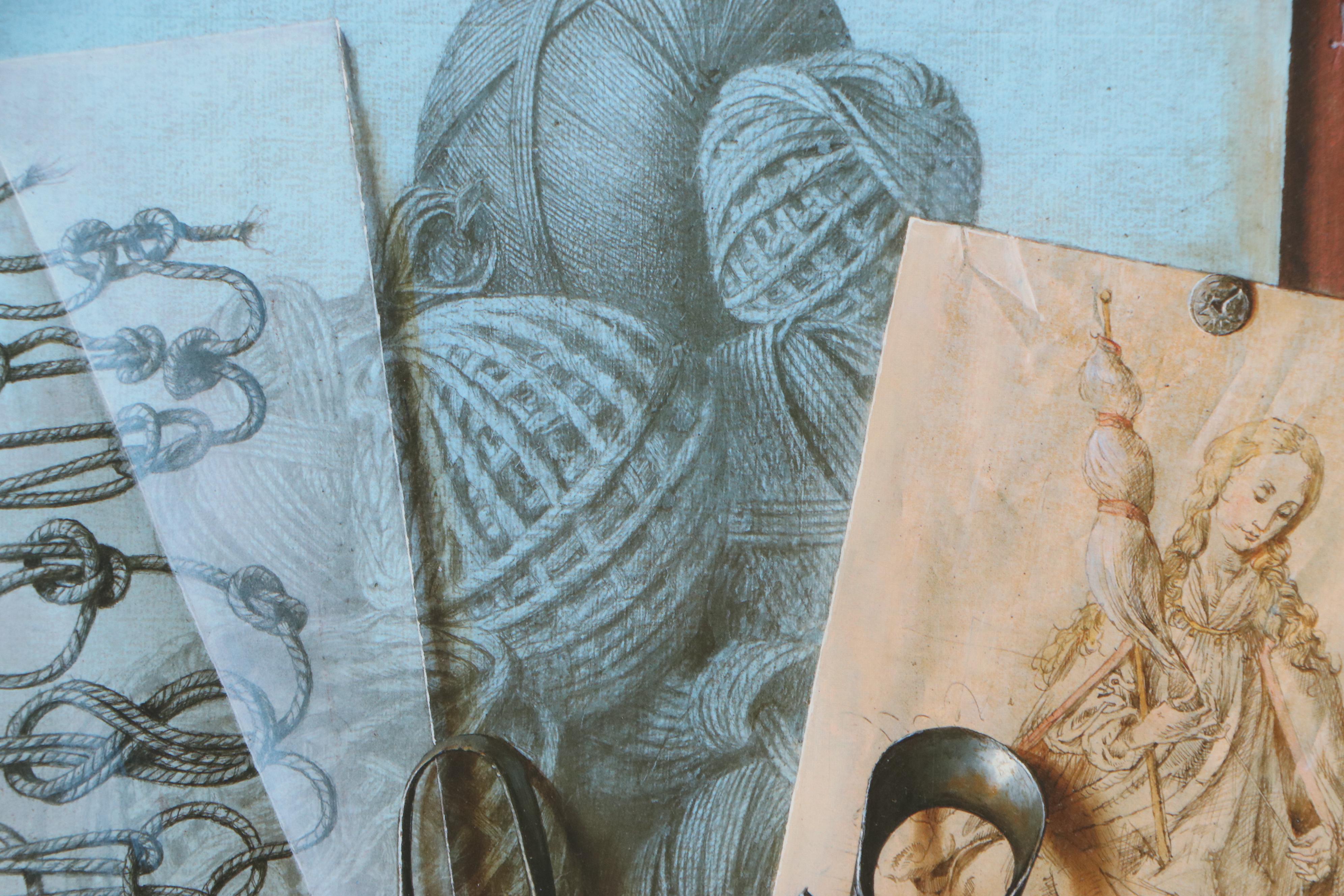 Galerie Michelle Boulet "Le Réel et L'Imaginaire" Exhibition Poster