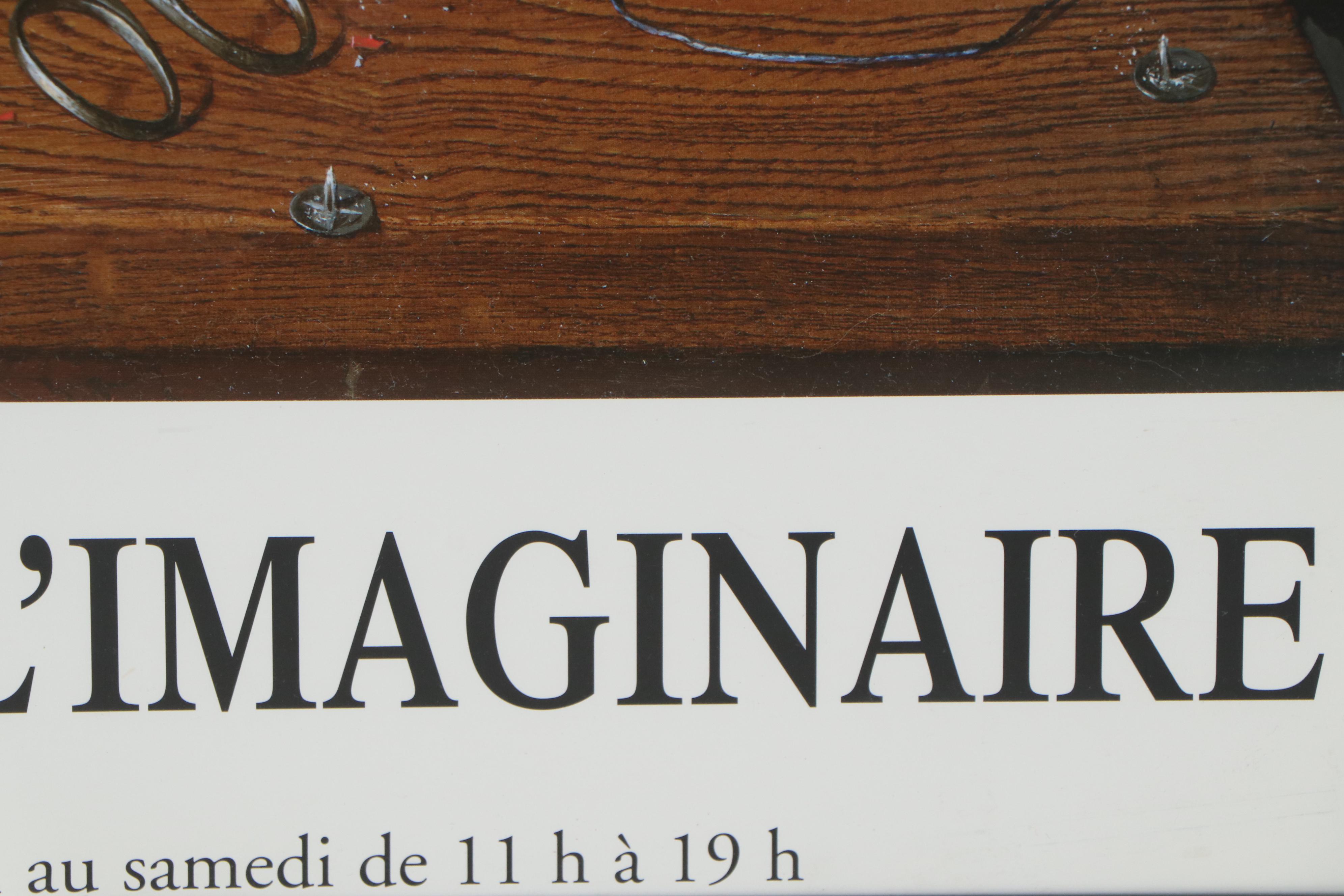 Galerie Michelle Boulet "Le Réel et L'Imaginaire" Exhibition Poster