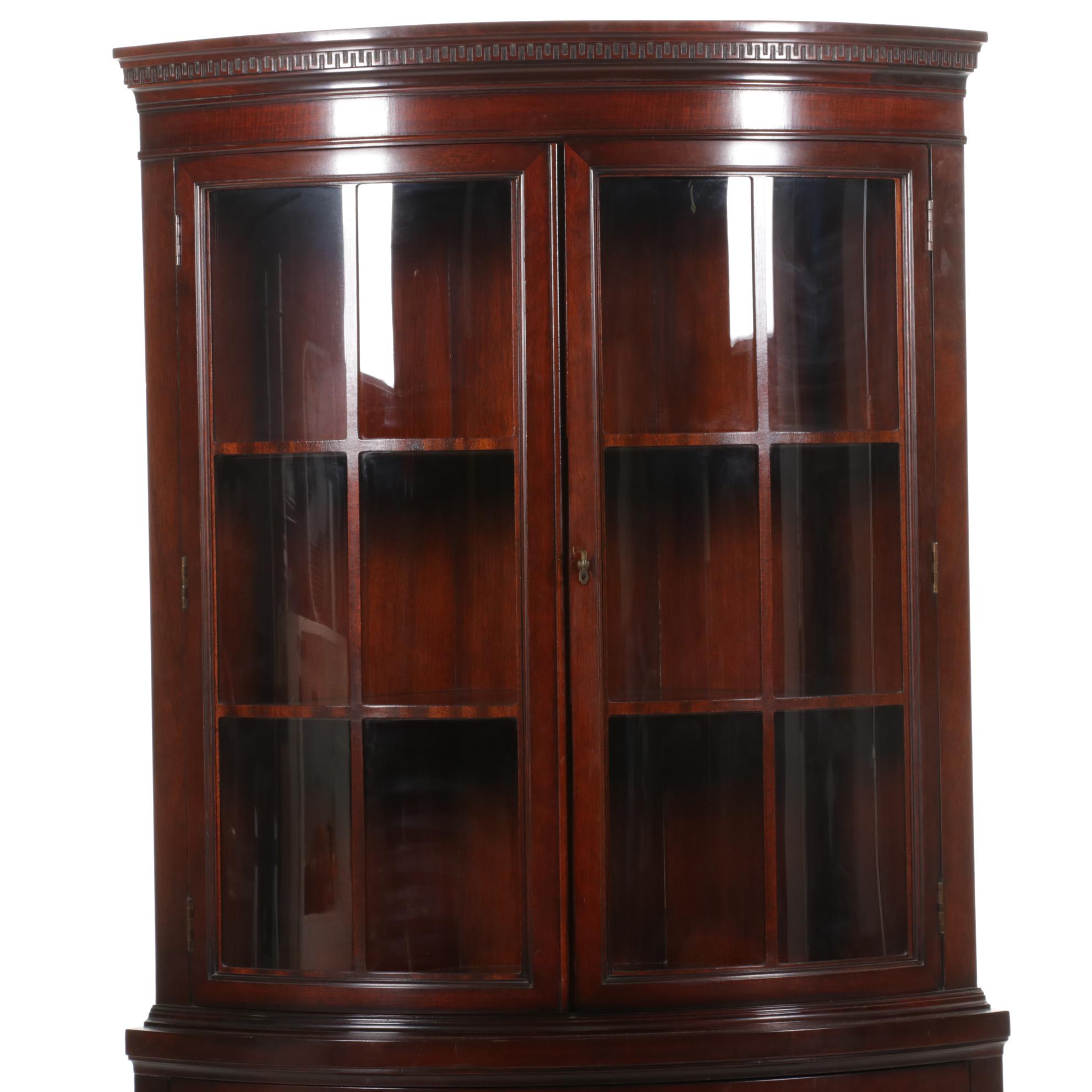 Drexel "New Travis Court Collection" Cherry Corner Cabinet, 1950s