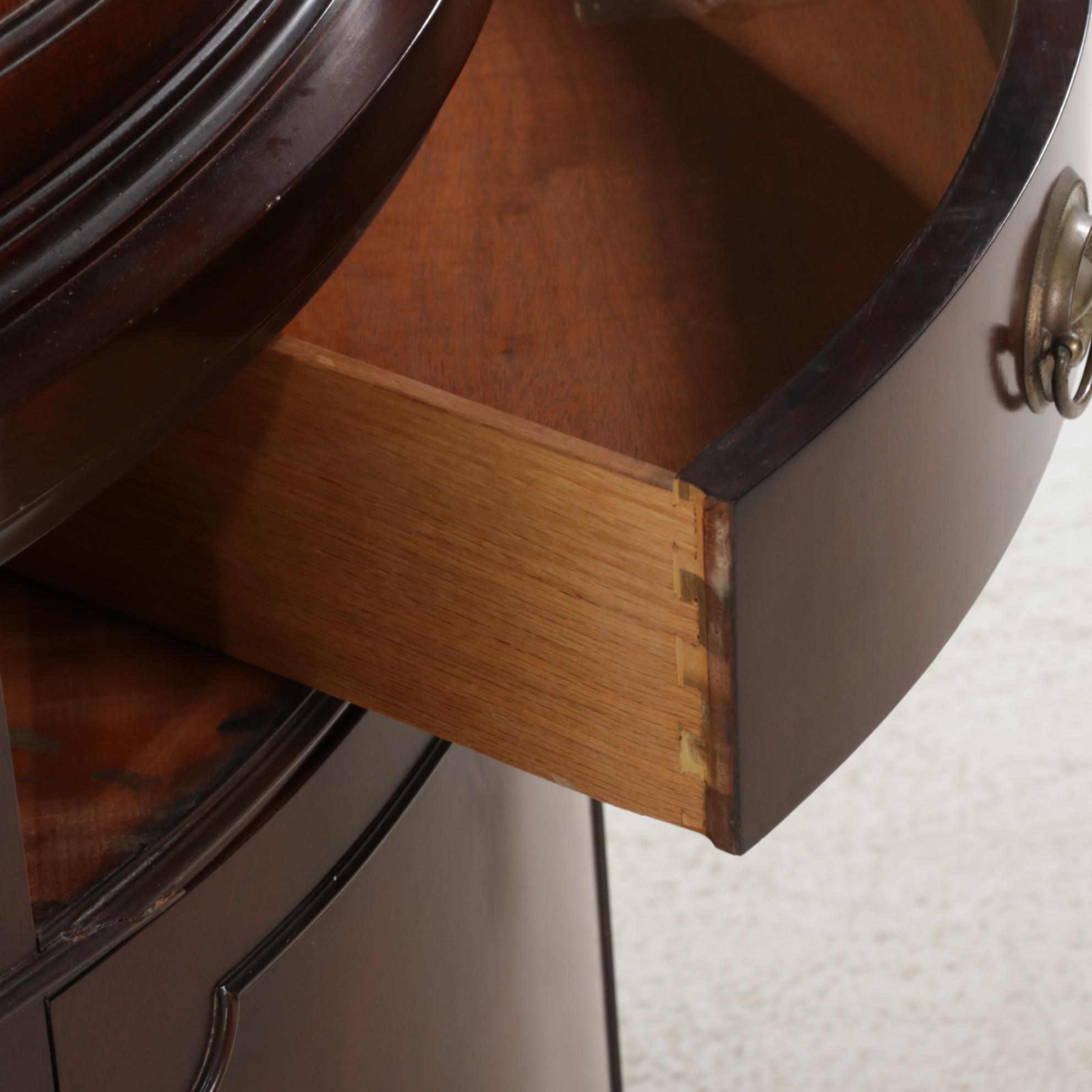 Drexel "New Travis Court Collection" Cherry Corner Cabinet, 1950s