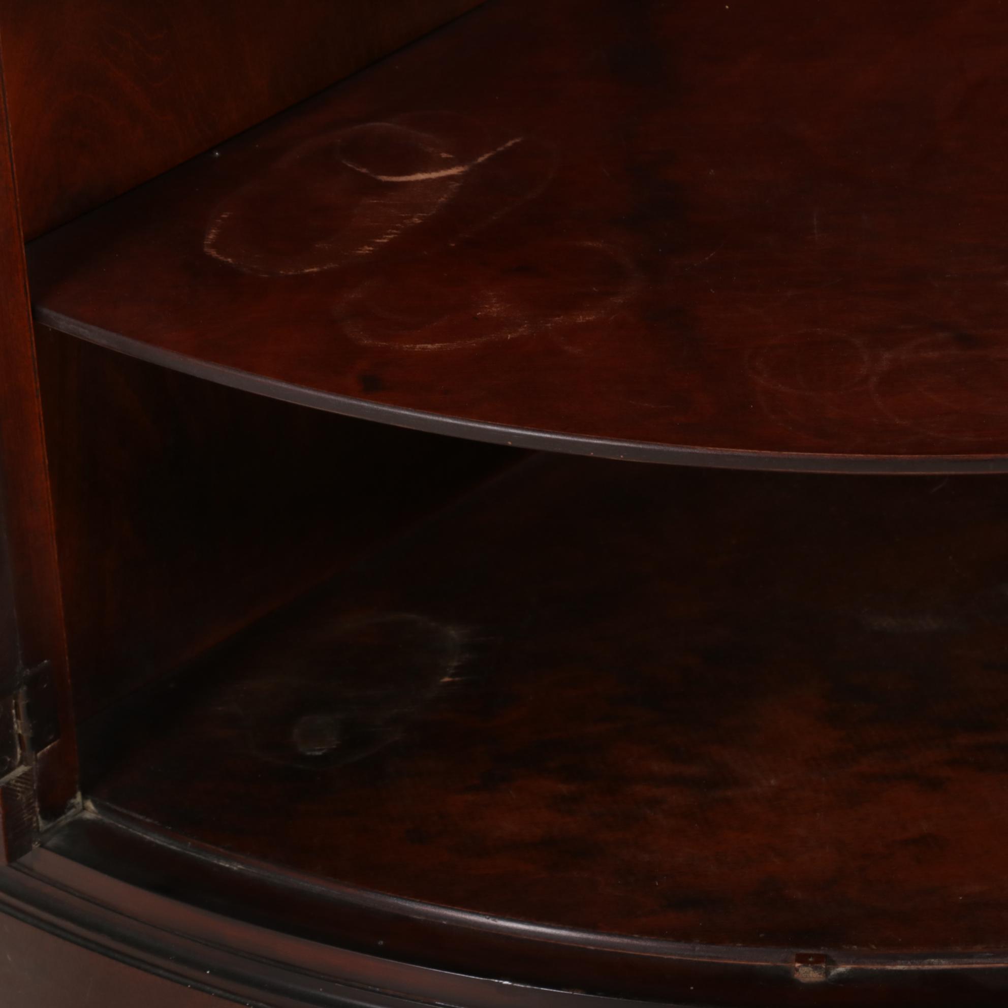 Drexel "New Travis Court Collection" Cherry Corner Cabinet, 1950s