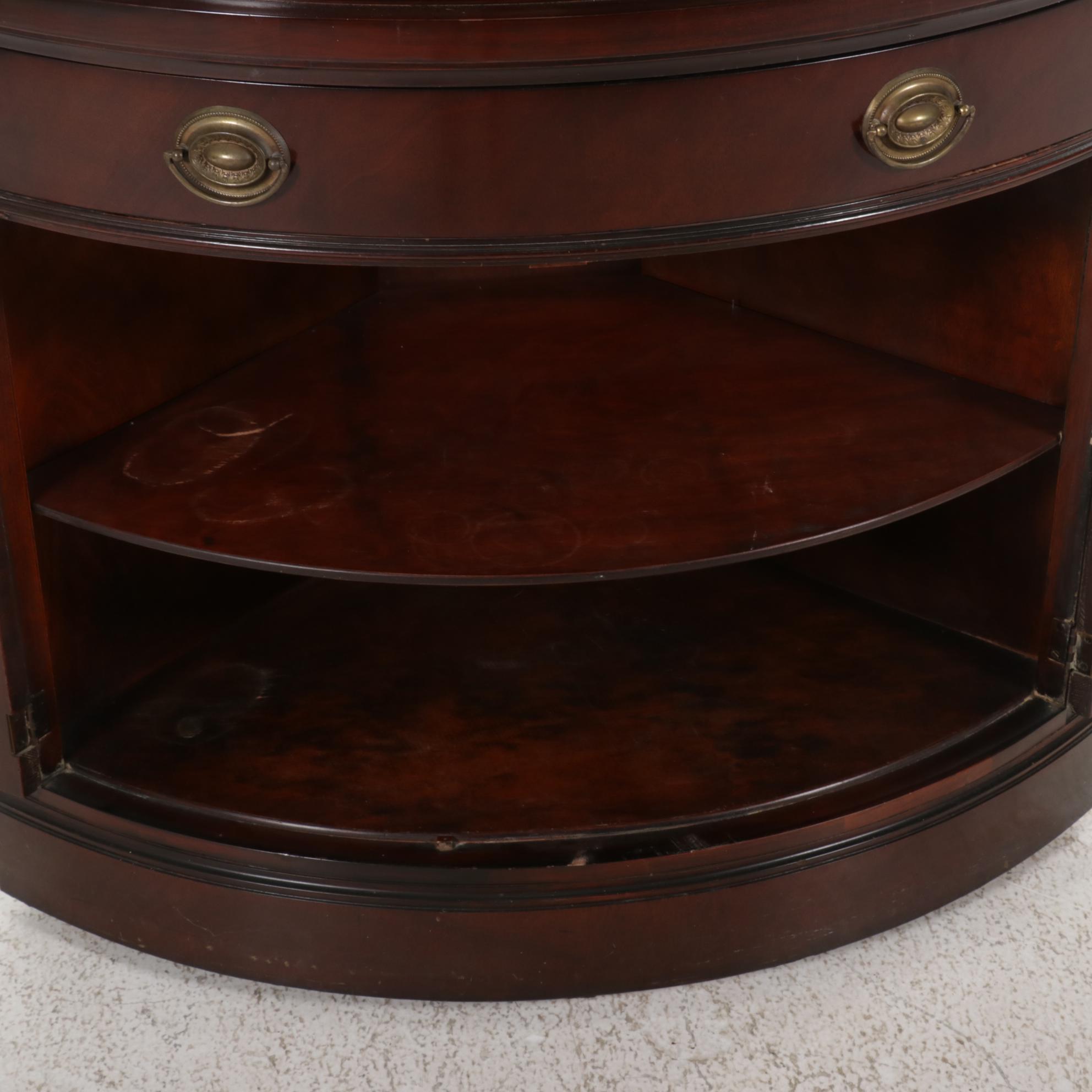 Drexel "New Travis Court Collection" Cherry Corner Cabinet, 1950s