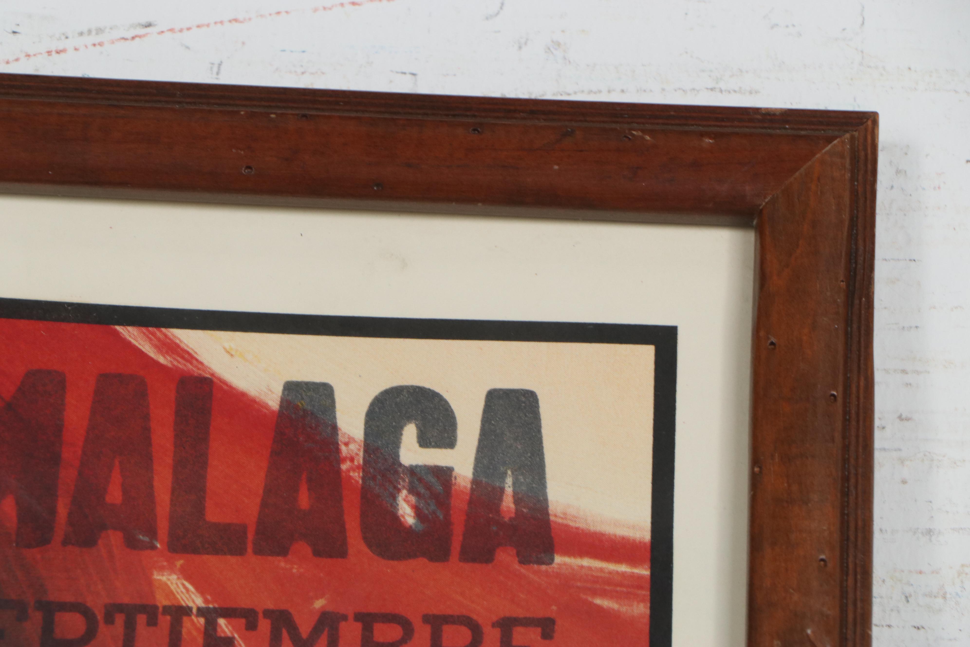 "Plaza de Toros de Malaga" Spanish Bullfighting Poster after Vicenç Balllestar