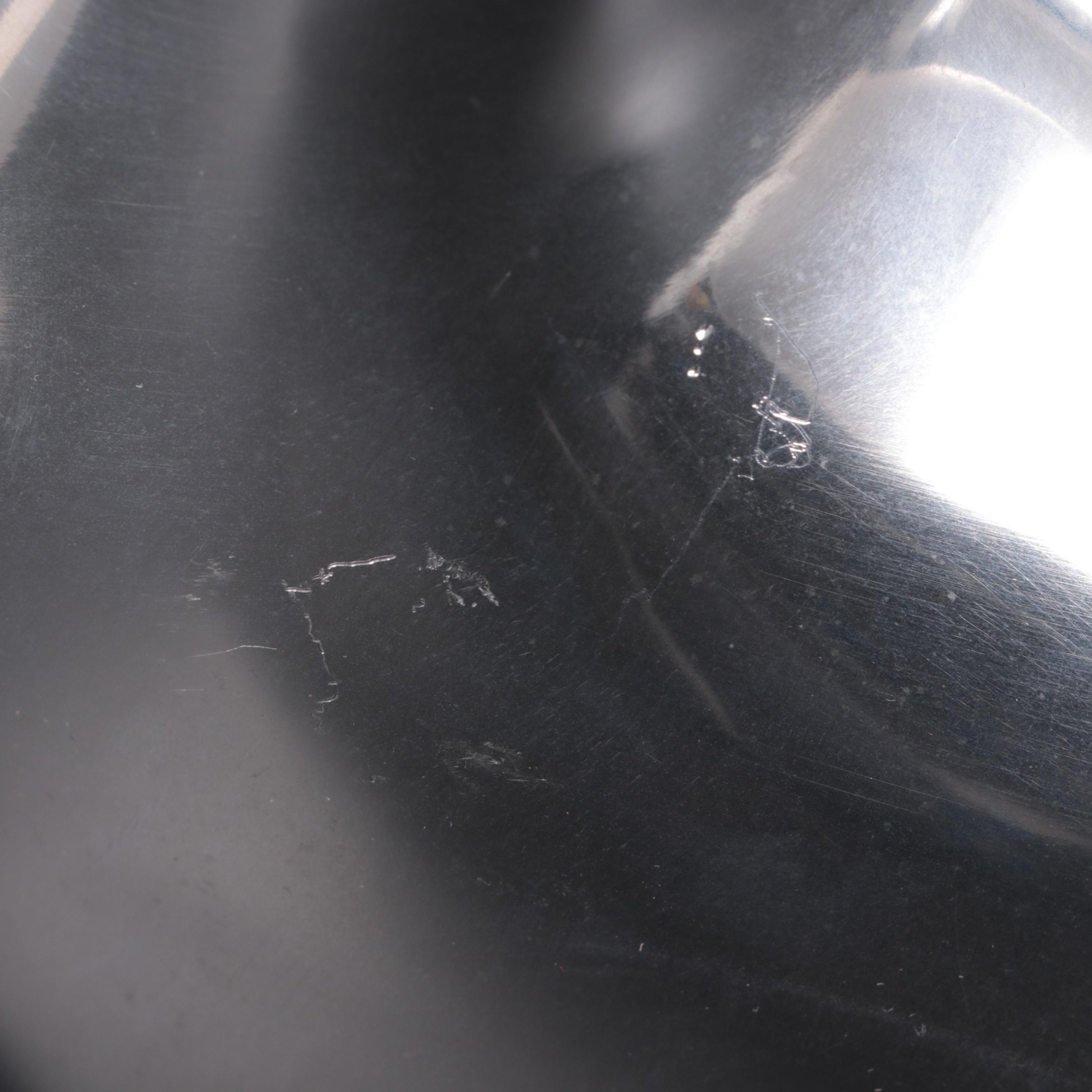 David A. Millet Inc. Retailed Modernist Cast Aluminium Vases