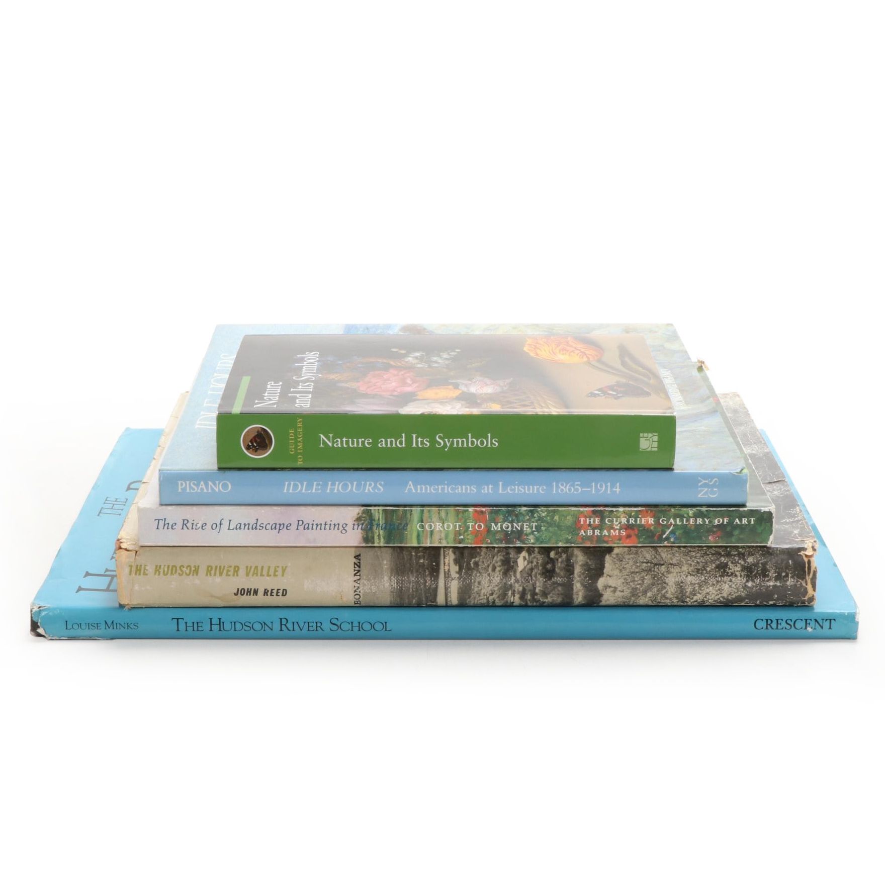 Landscape and Nature Art Books Including "The Hudson River School" by L. Minks