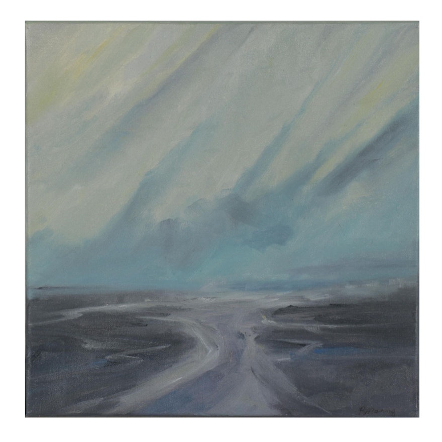 Rebecca Manns Oil Painting "Tidal Crosswinds," 2021