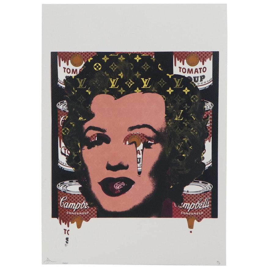 Death NYC Offset Lithograph of Marilyn Monroe, 2020