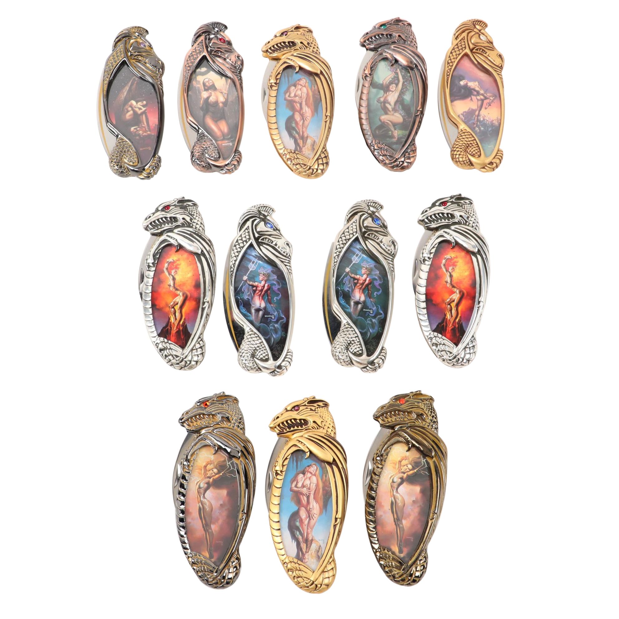 Knightstone Collections Fantasy Collectors Knives, Artwork by Boris Vallejo