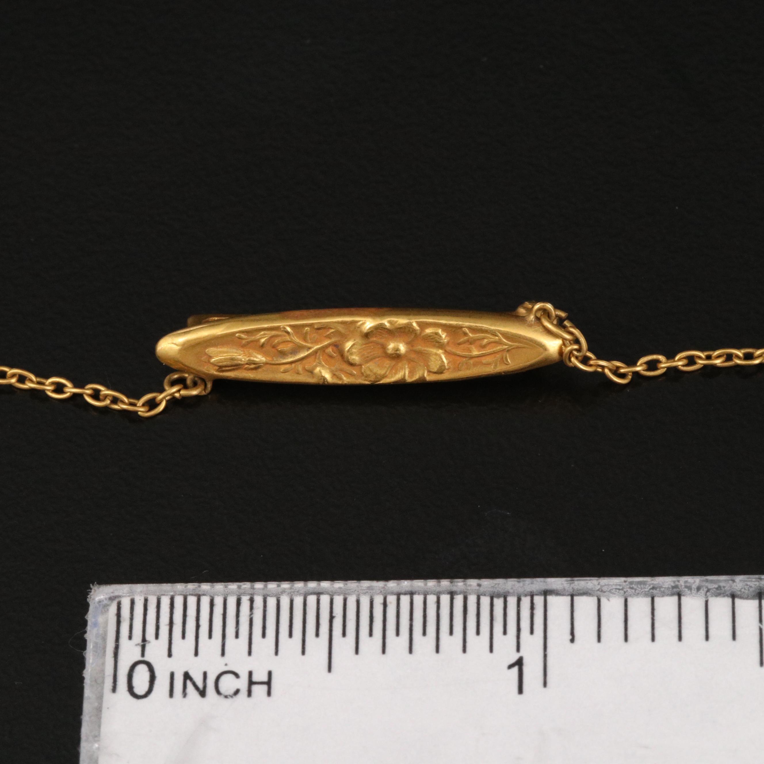 Antique Stern & Co. 14K Lingerie Pin Set