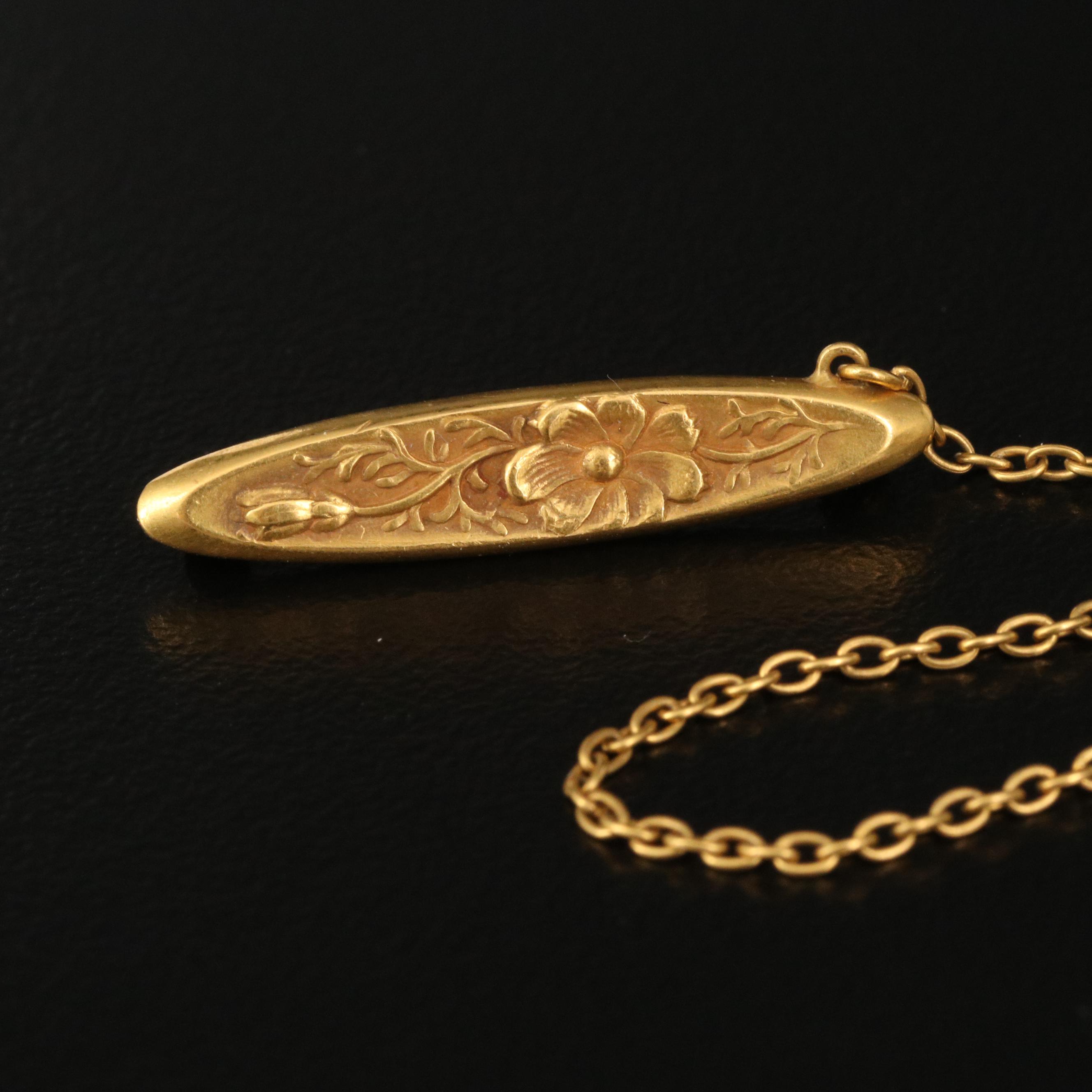 Antique Stern & Co. 14K Lingerie Pin Set